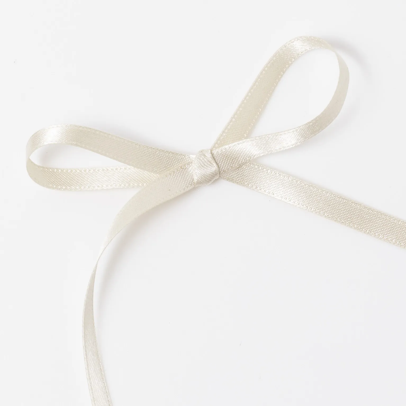 DSサテン(6mm) アイボリー #15 1