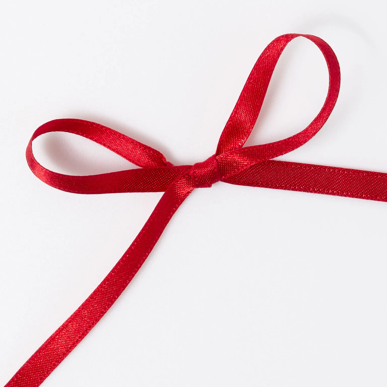 DSサテン(6mm) ディープレッド #54 1