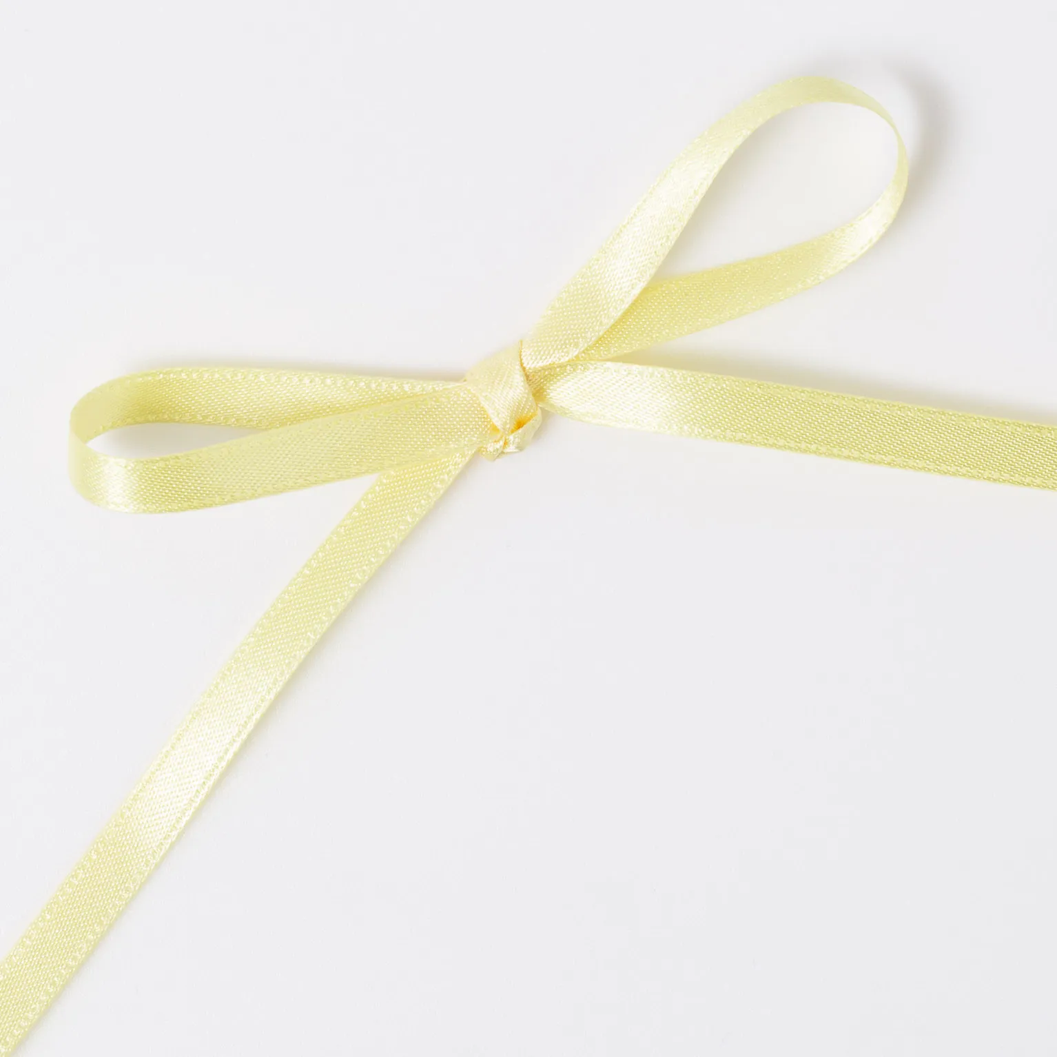 DSサテン(6mm) ライトイエロー #16 1