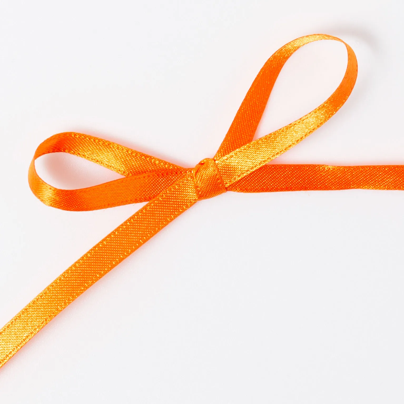 DSサテン(6mm) オレンジ#146 1