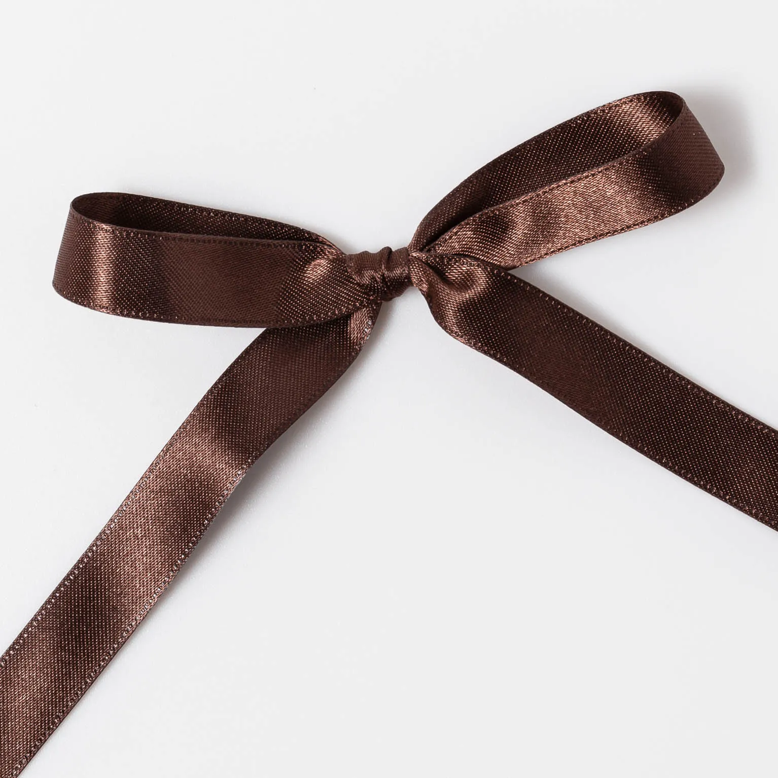 DSサテン(12mm) チョコレート#6 1