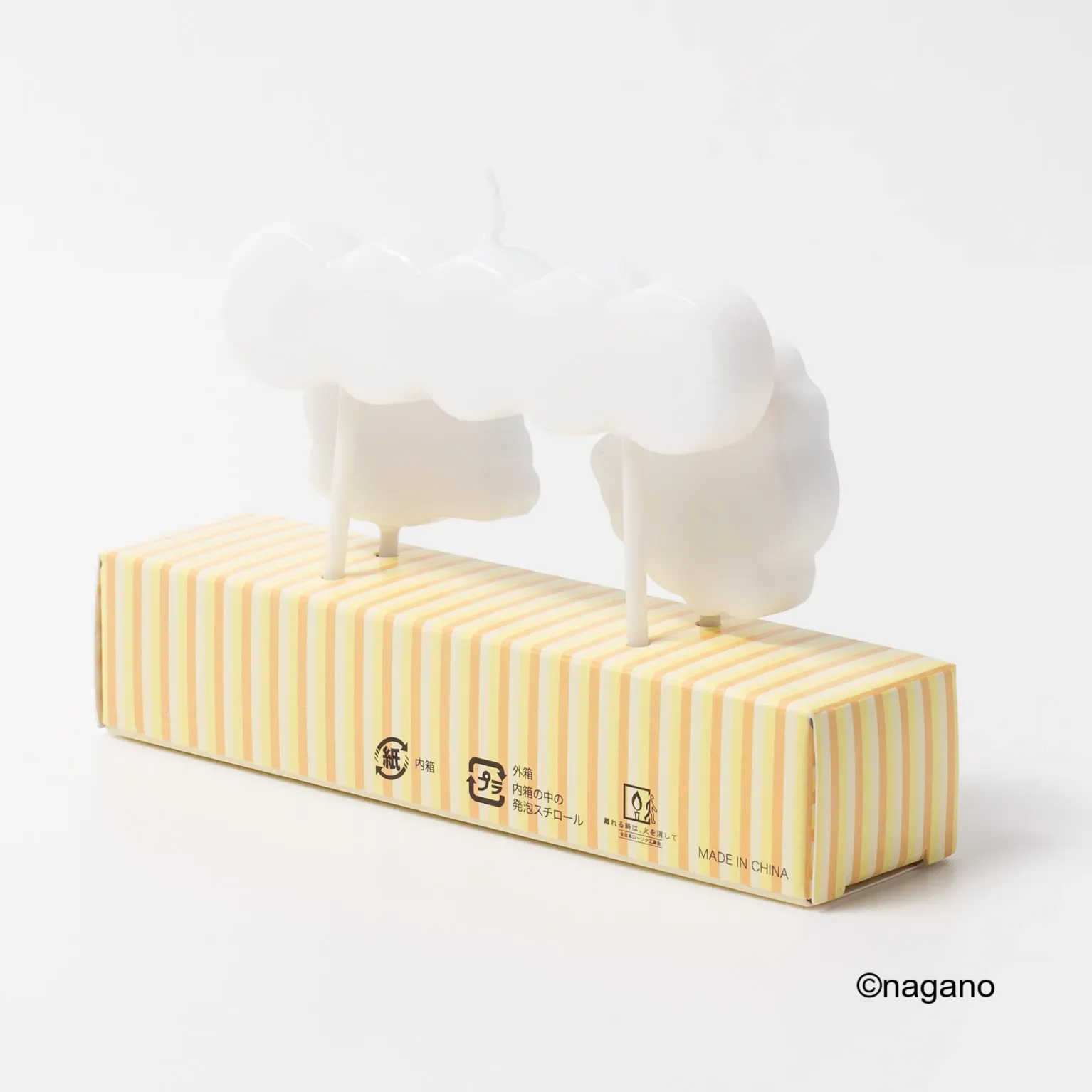 B5674-00-10 ちいかわ おめでとうキャンドル 5