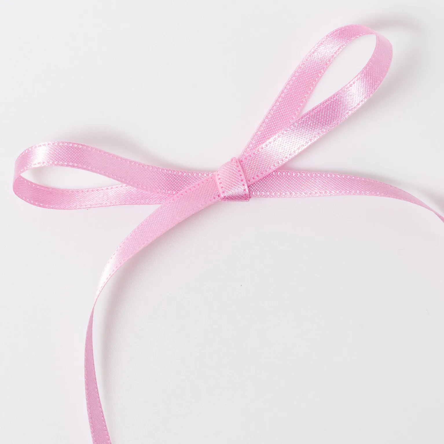 DSサテン(6mm) ベビーピンク #142 1