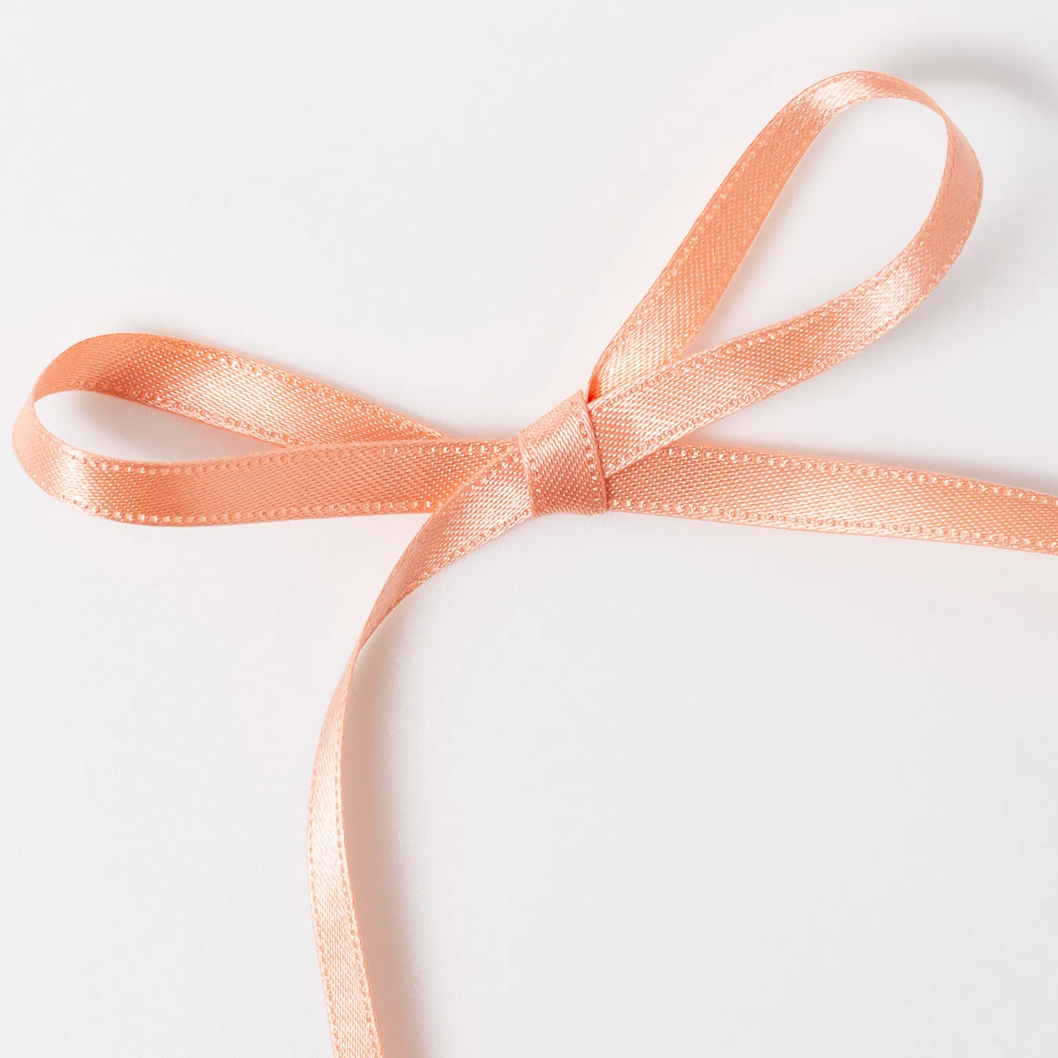 DSサテン(6mm) ピーチ #9 1