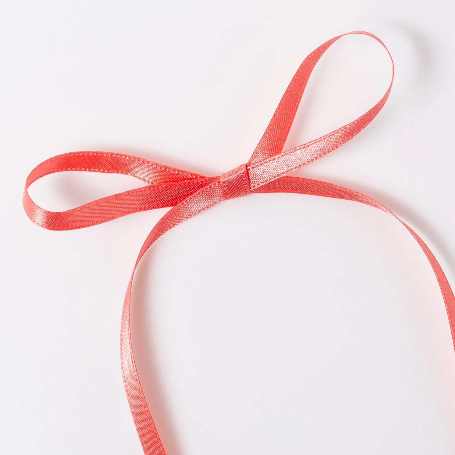 DSサテン(6mm) サーモンピンク #10 1