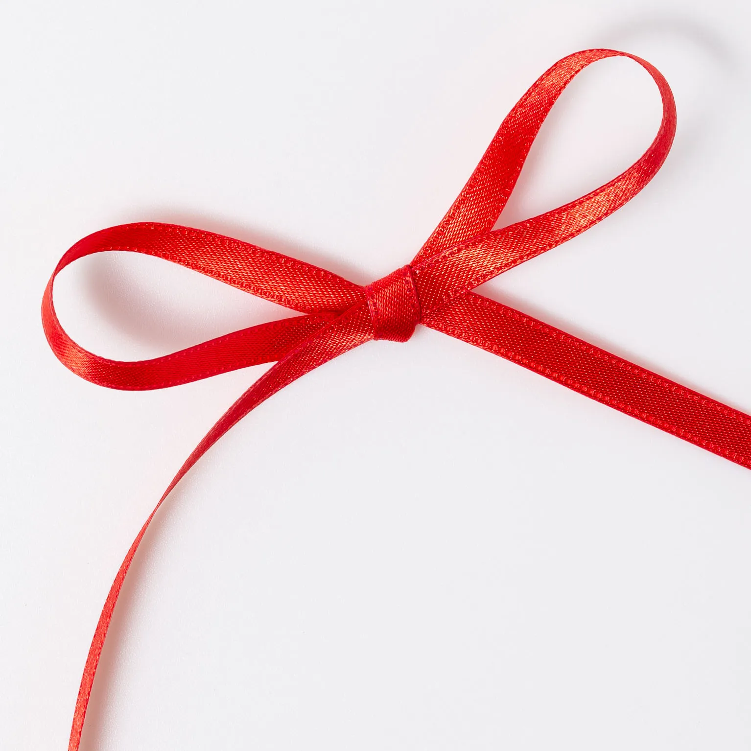 DSサテン(6mm) レッド #8 1