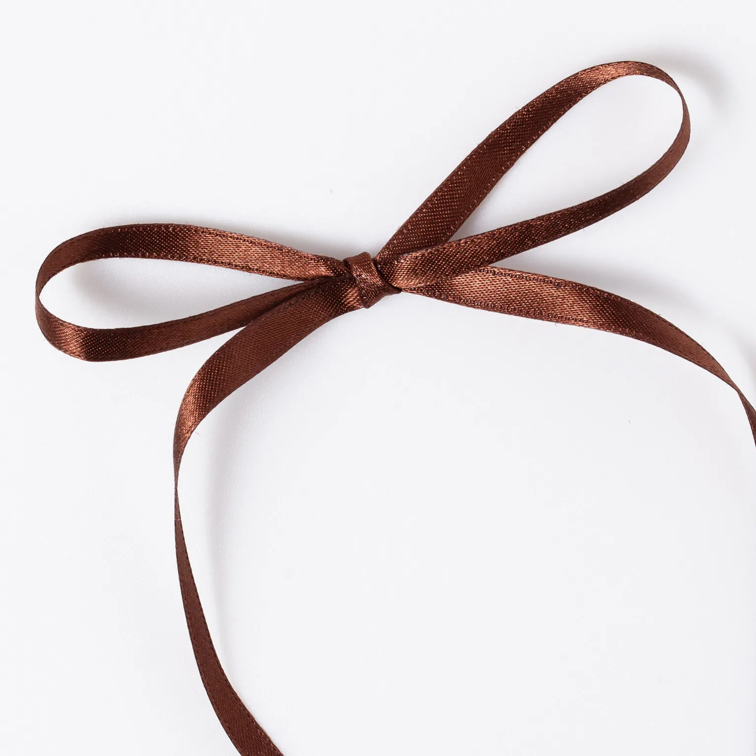 DSサテン(6mm) マロン#14 1