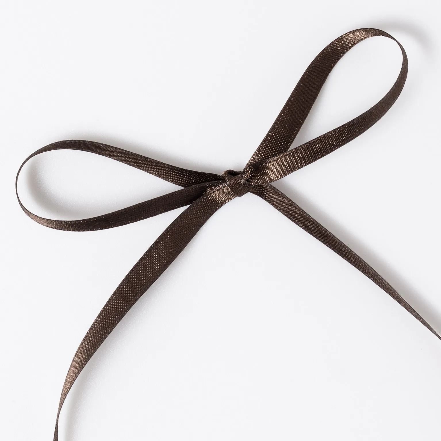 DSサテン(6mm) ダークブラウン#21 1