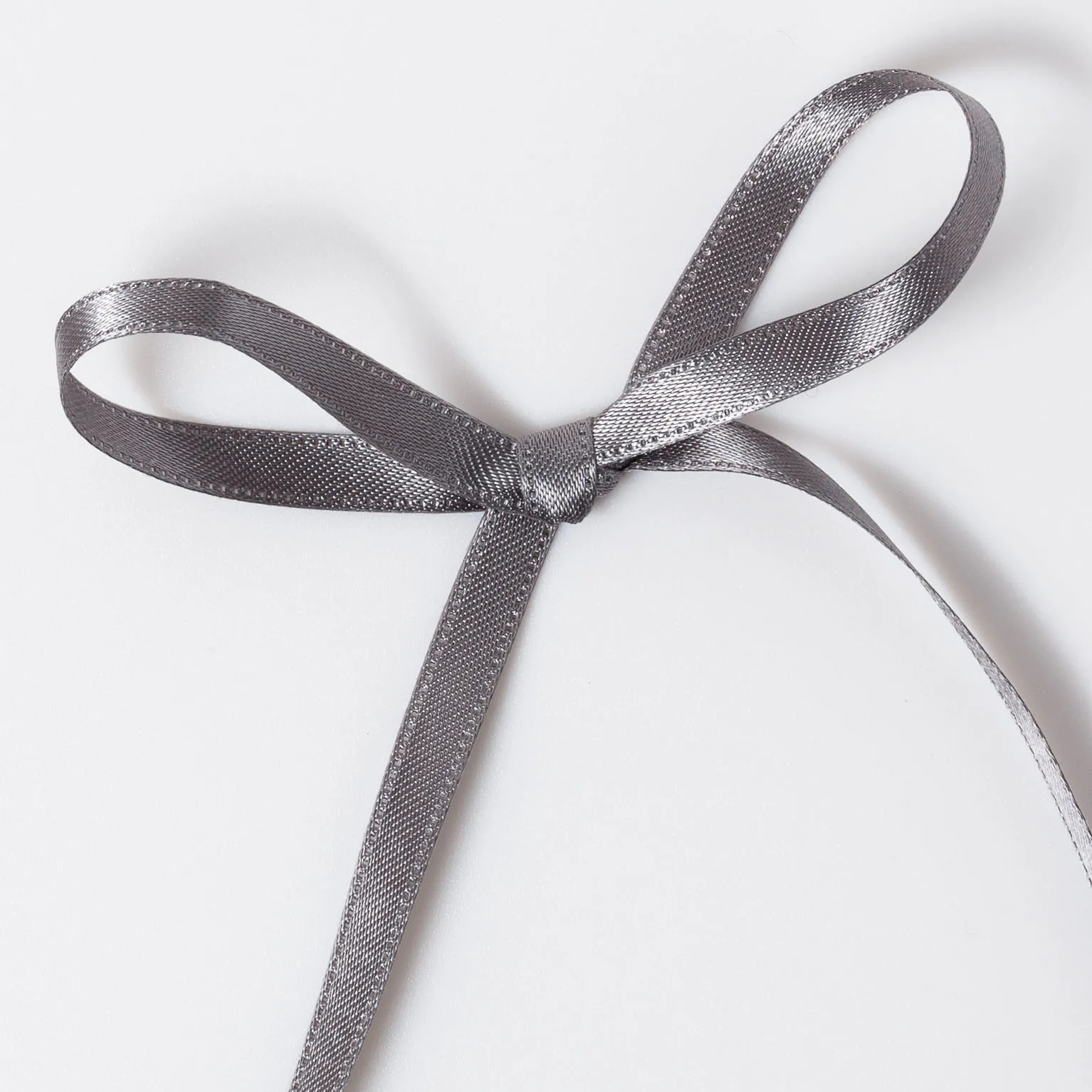 DSサテン(6mm) グレー#43 1