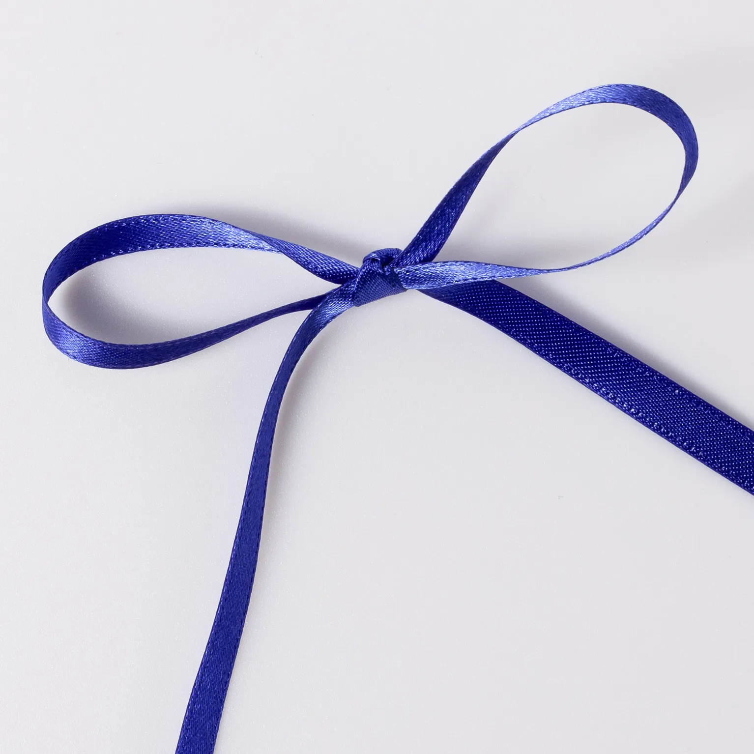 DSサテン(6mm) ブルー#143 1