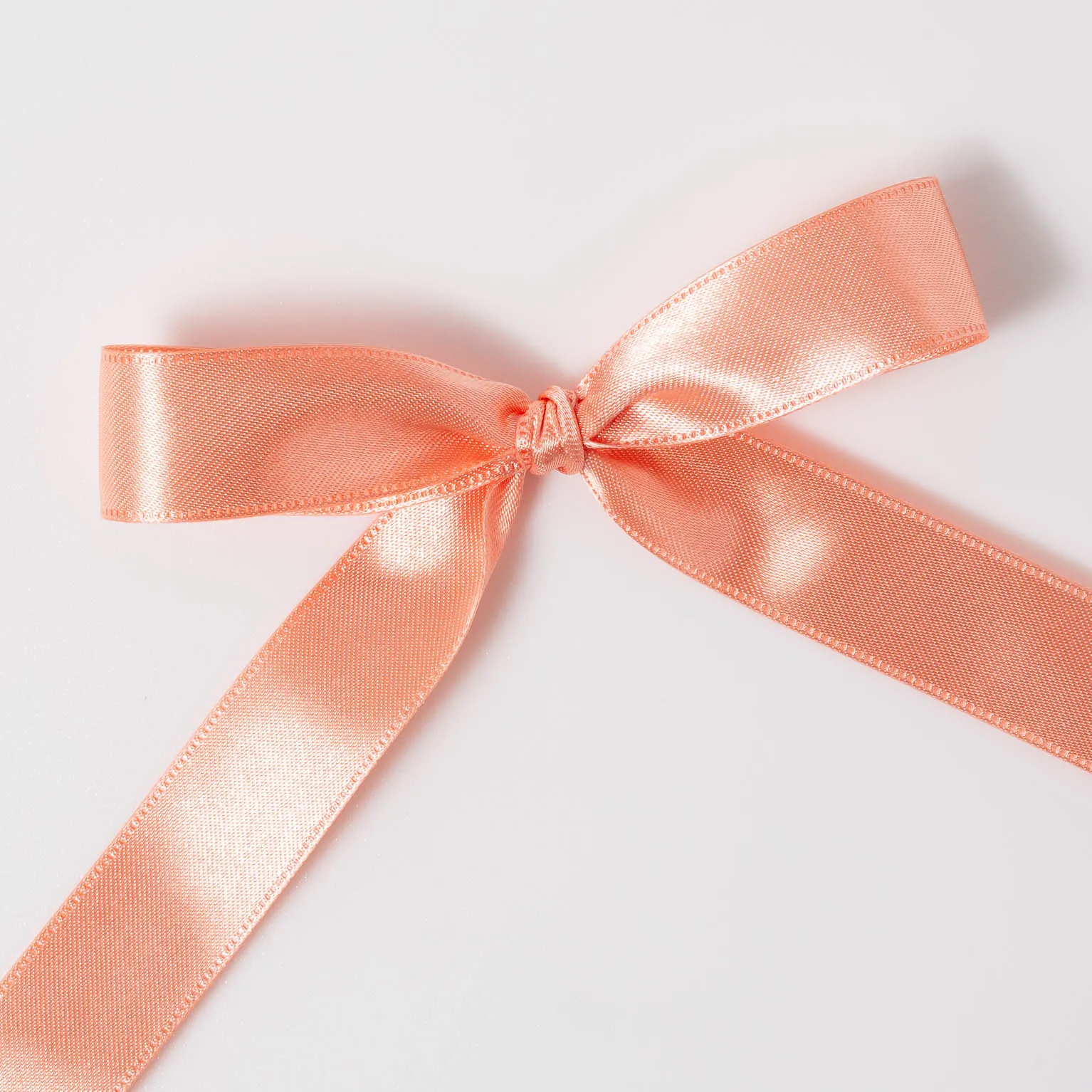 DSサテン(18mm) ピーチ #9 1