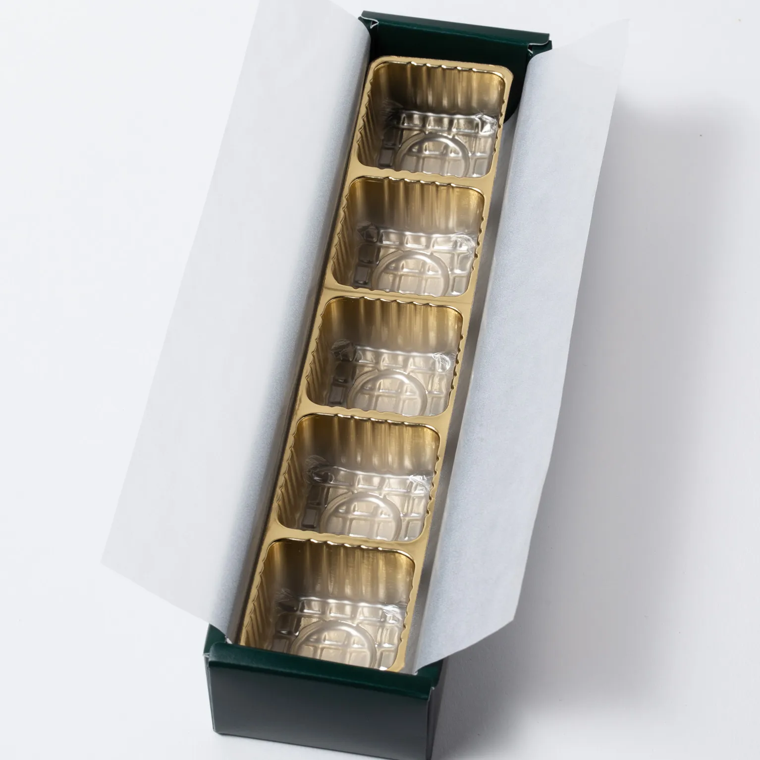 RSトリフケース ダークグリーン 5ヶ用(192×40×h33mm) 100