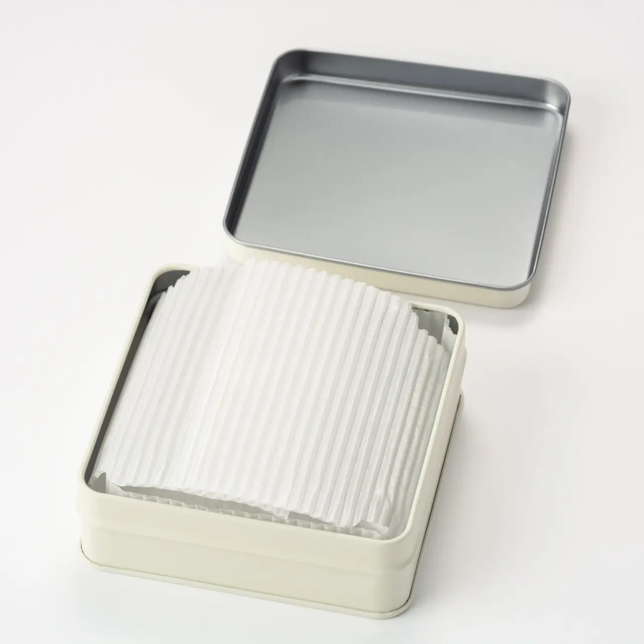 スクエア缶 バニラ 60