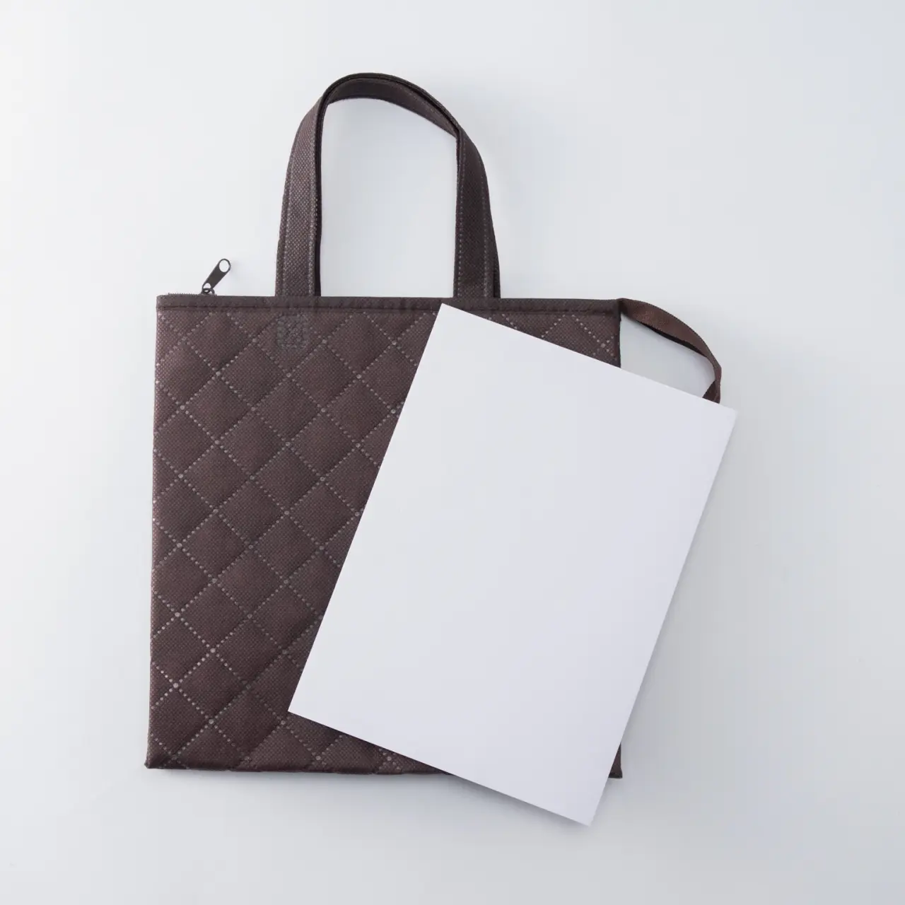 カラークールキルトバック LC624 小 ダークブラウン 100