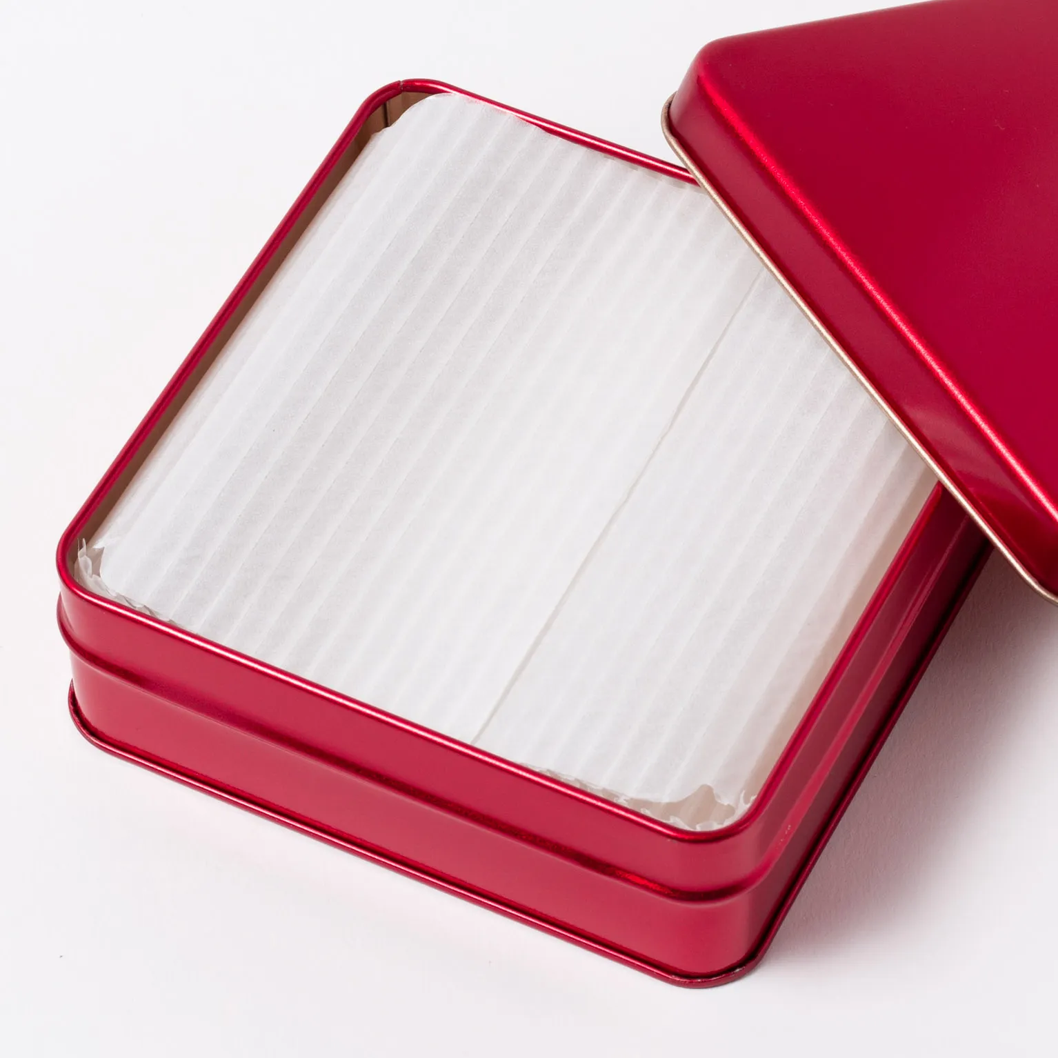 スクエア缶 ガーネット 60