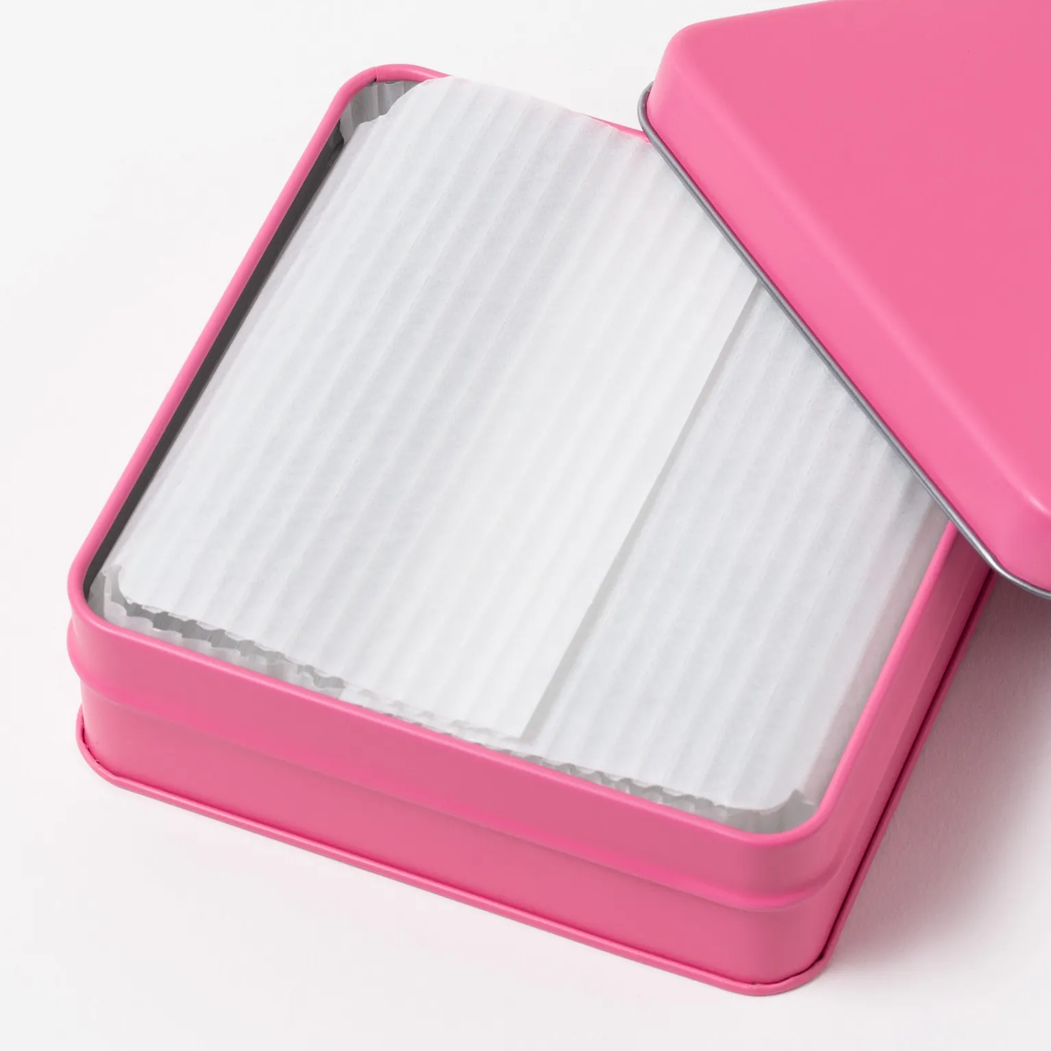 スクエア缶 チェリーピンク 60