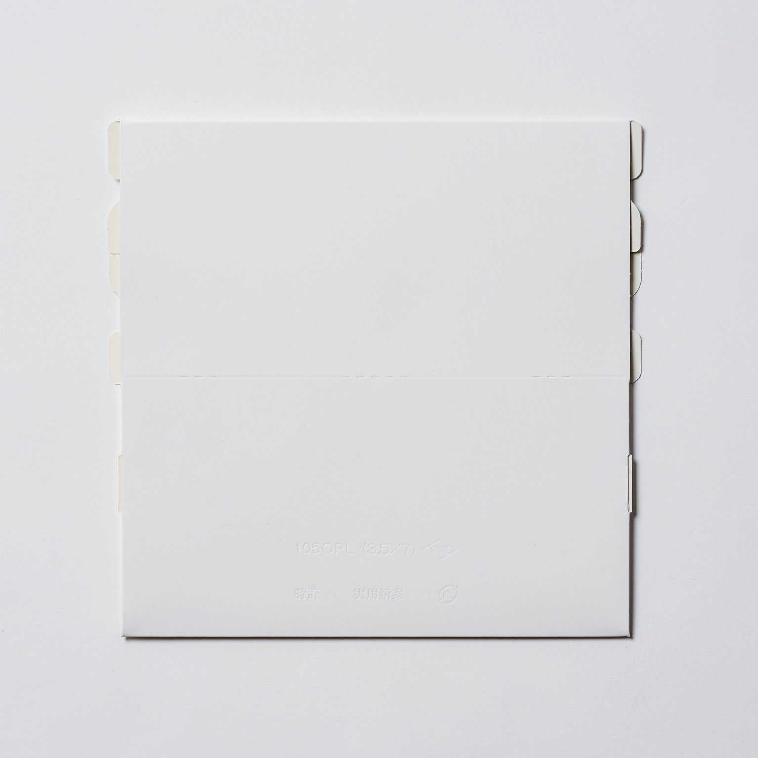 105OPL ホワイト 3.5×7 50