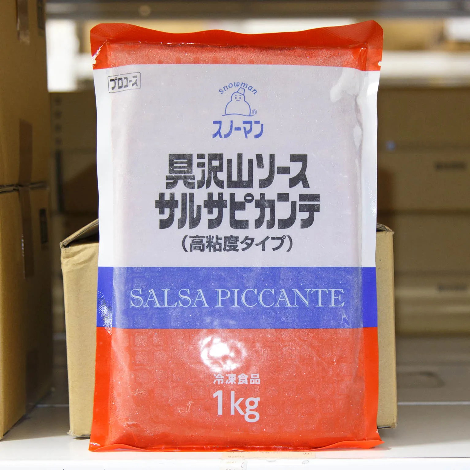 スノーマン 具沢山ソース サルサピカンテ(高粘度タイプ) 1