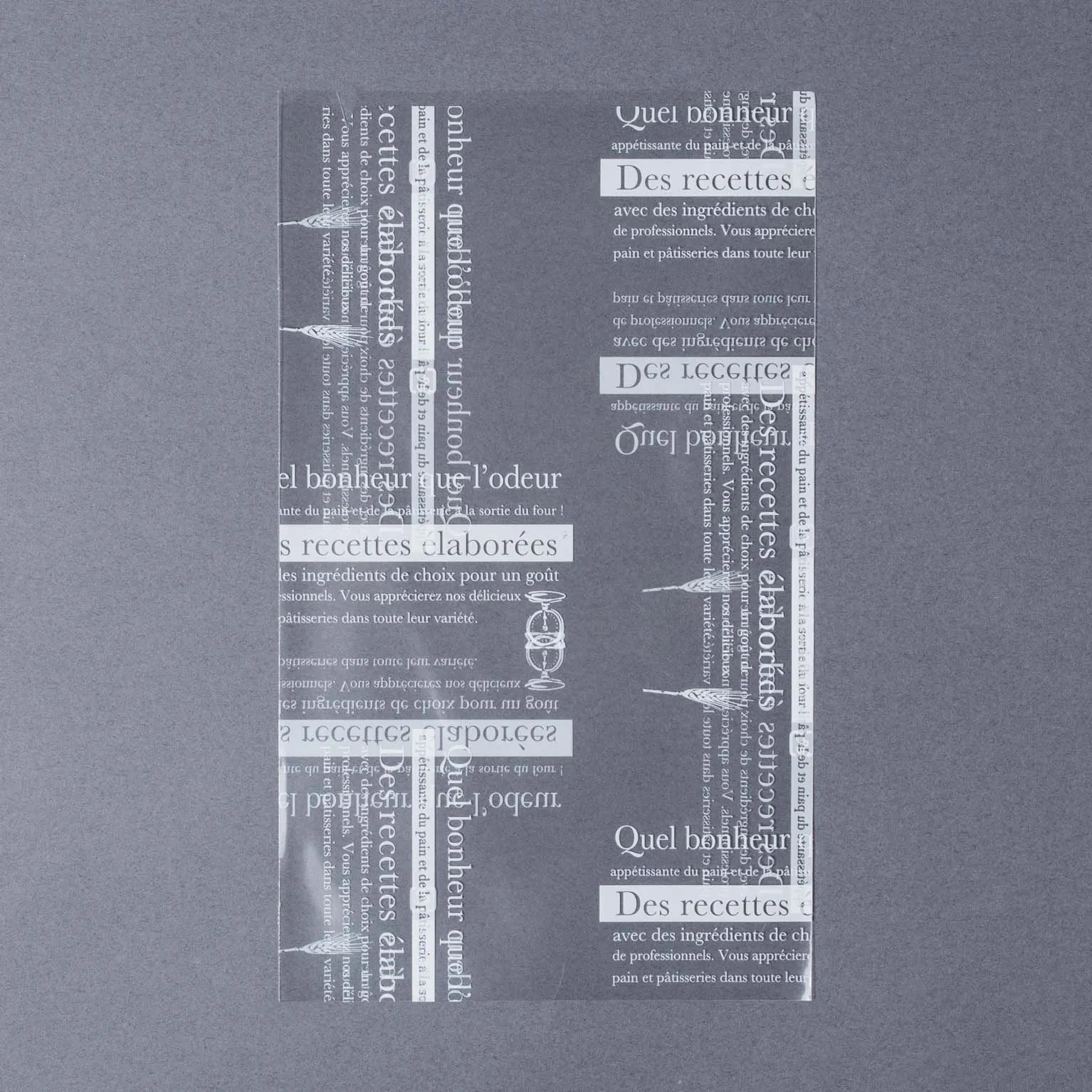 YG12-20 仏語柄溶断パック 120×200 1000