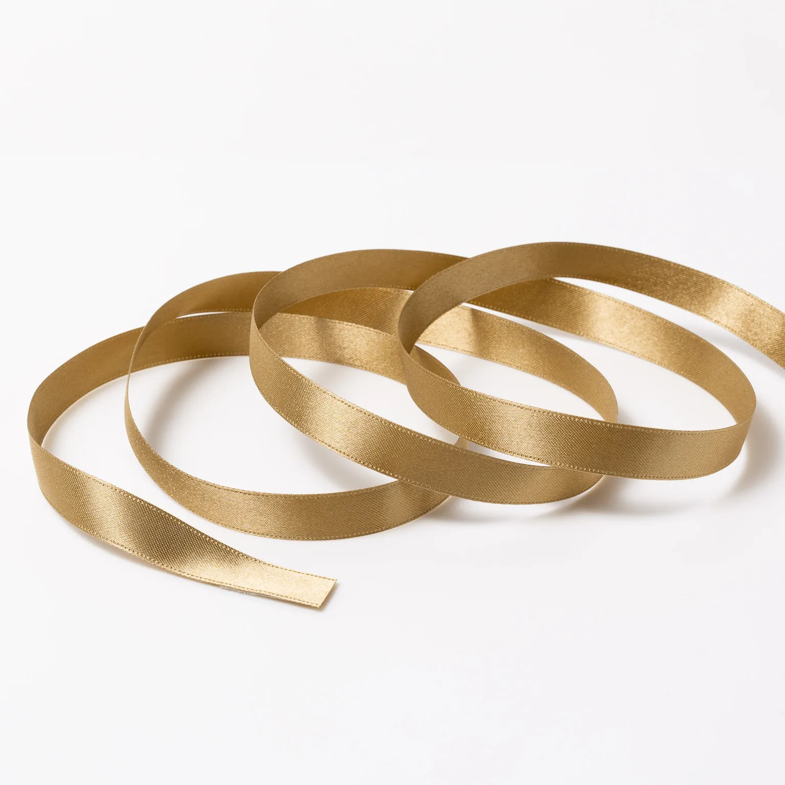 DSサテン(12mm) ゴールド#19 1