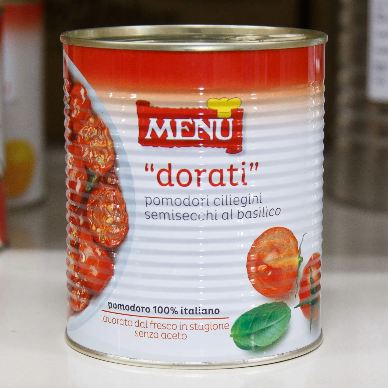 メニュー セミドライチェリートマト オイル漬け 800