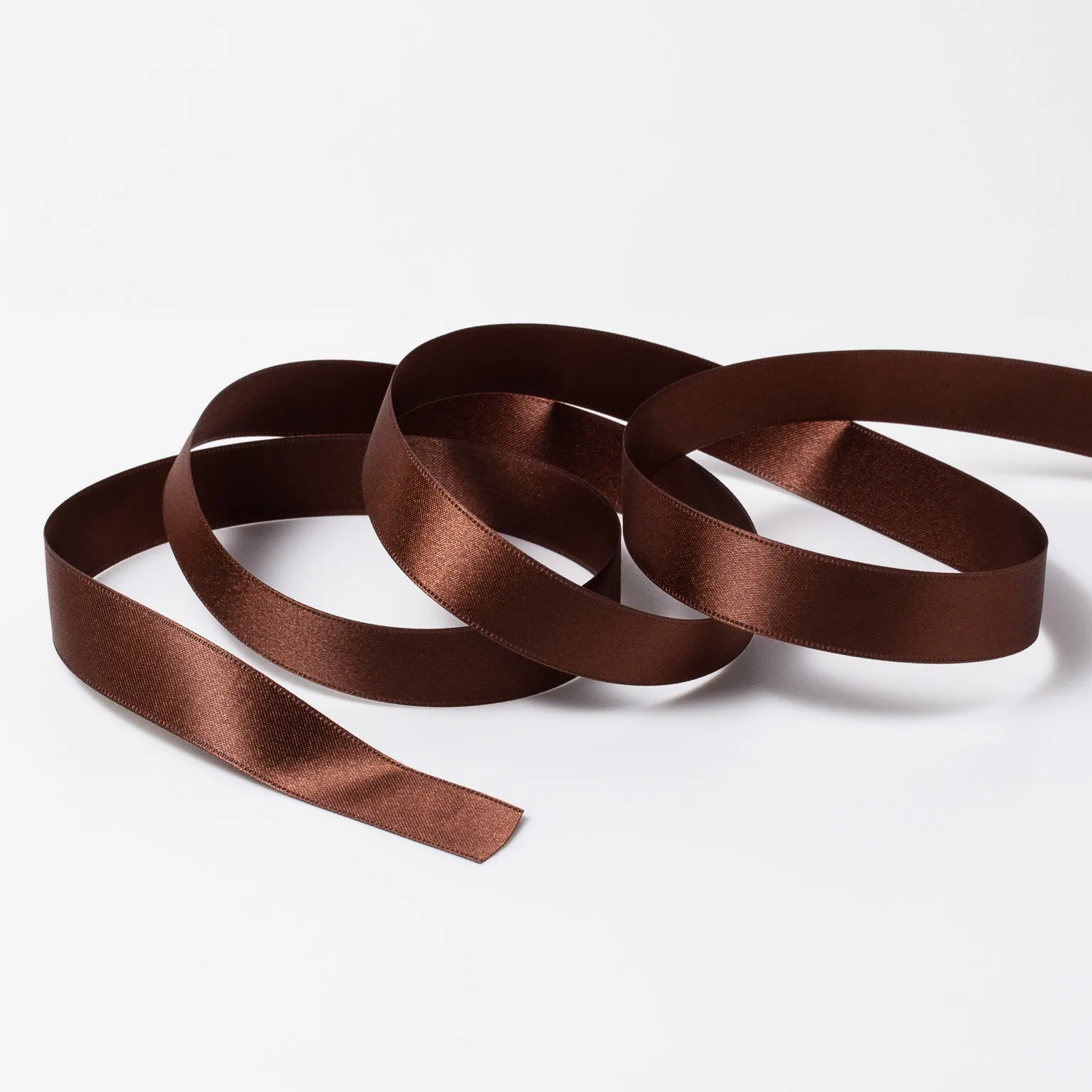 DSサテン(18mm) マロン#14 1