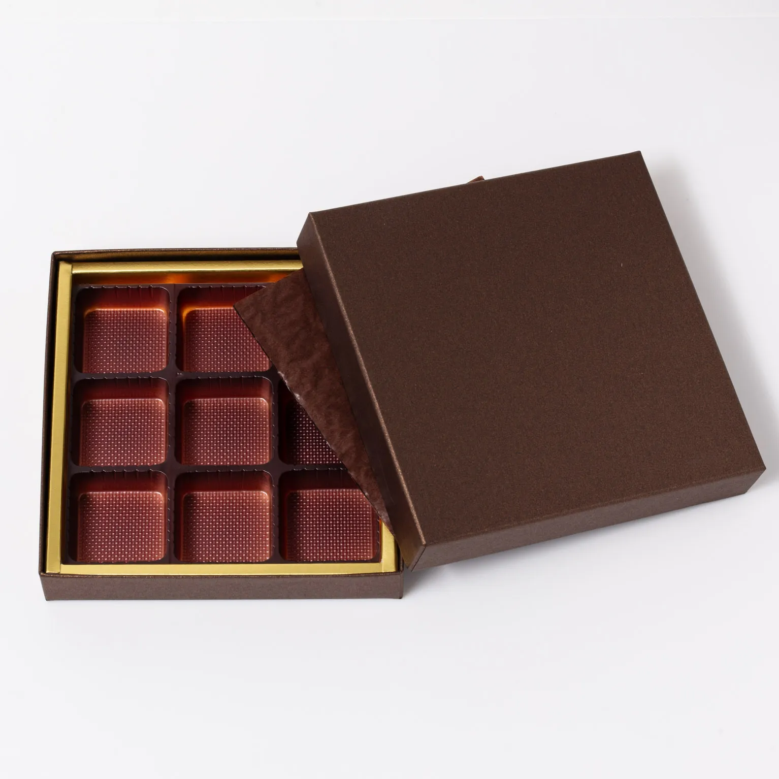 貼箱ドリーム 茶 9ヶ用 30
