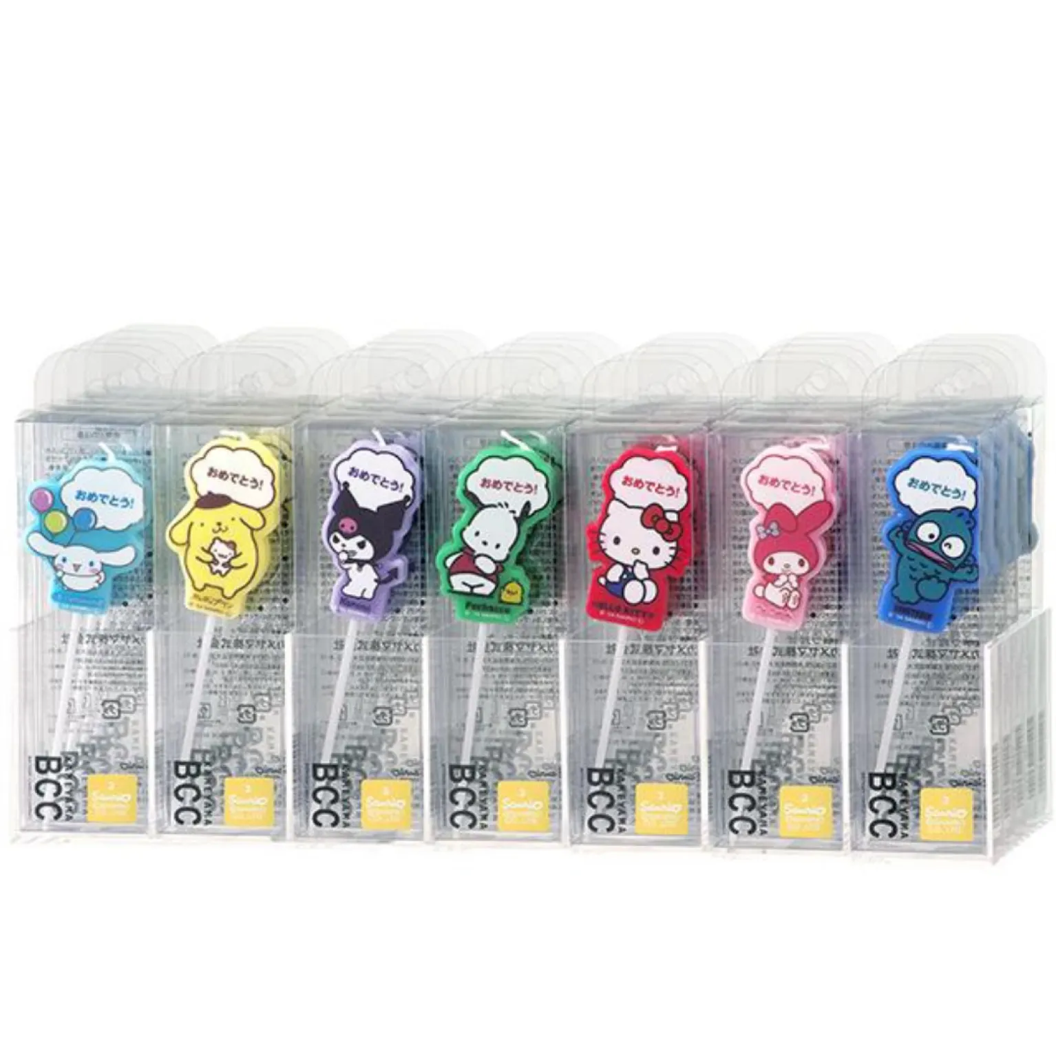 サンリオキャラクターズ　キャンドルディスプレイセット 1