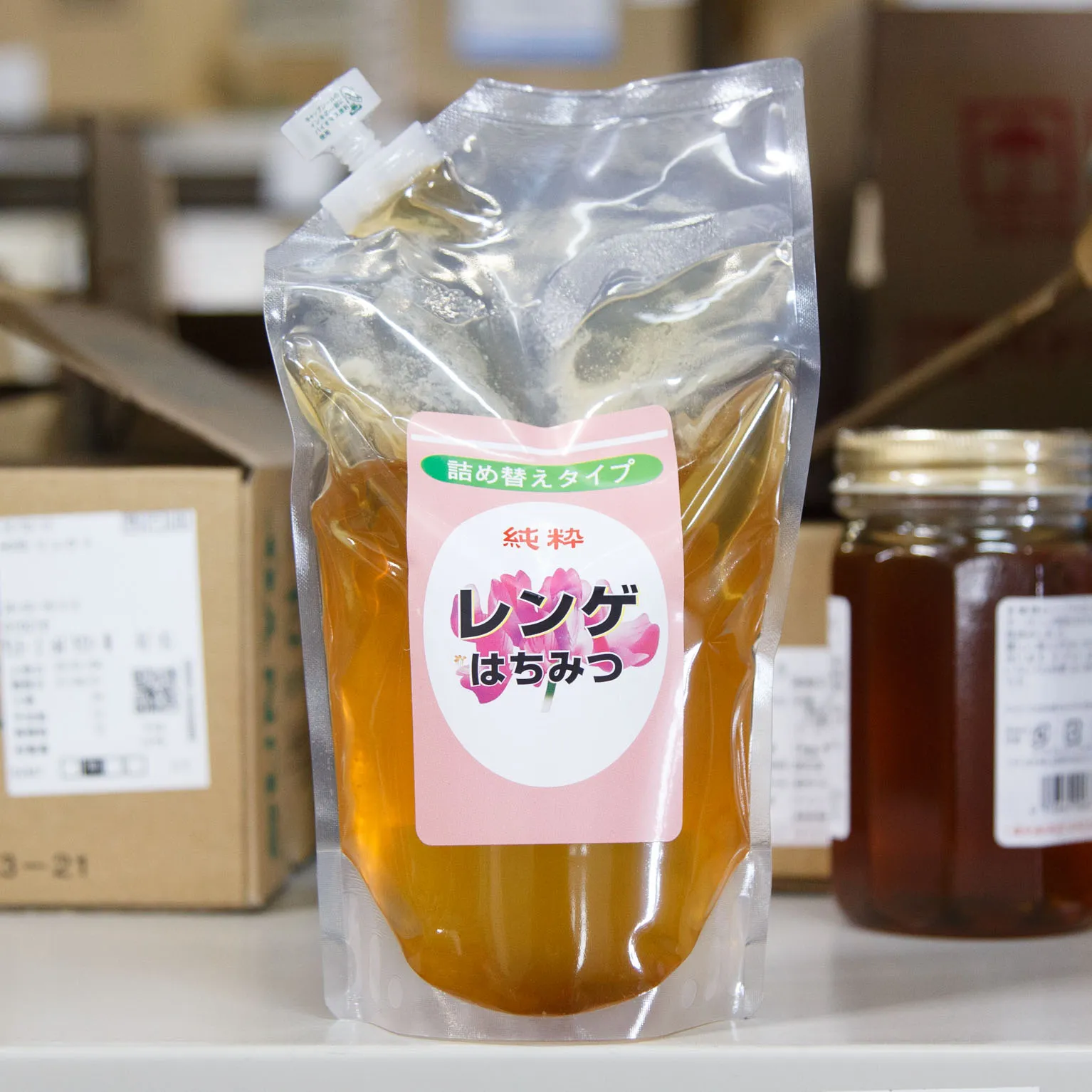 中国産レンゲ蜂蜜 600