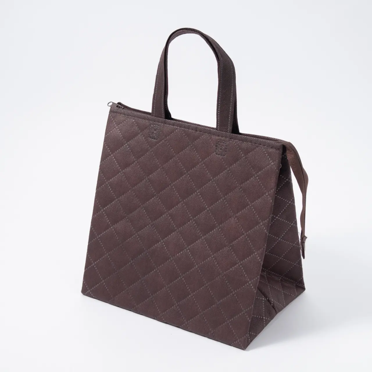 カラークールキルトバック LC624 小 ダークブラウン 100