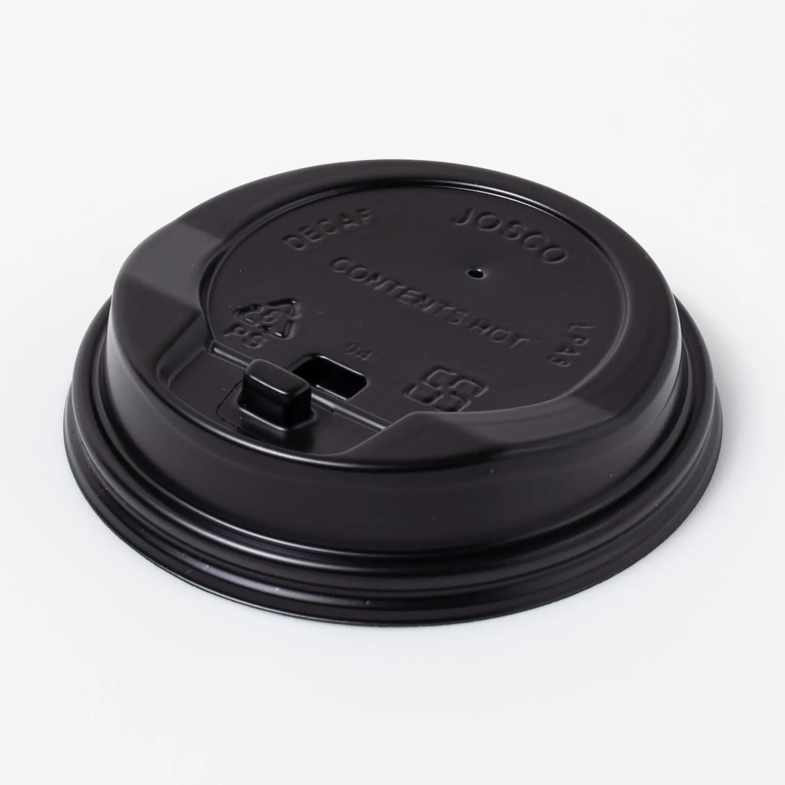 HU 8oz クラフトカップ用リッド 黒 1000