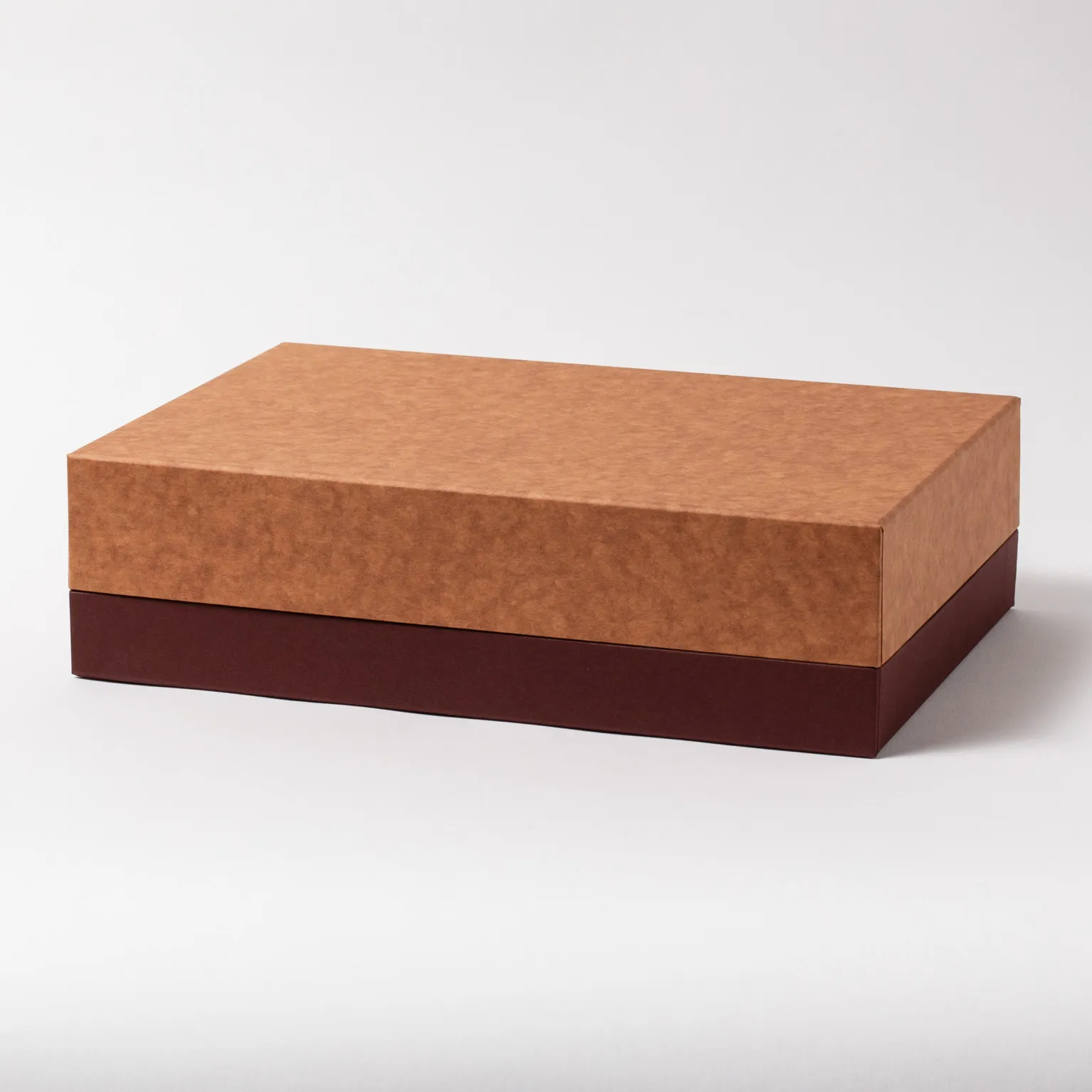 1061 ベーシックコンビBギフトケースM 茶×こげ茶 50