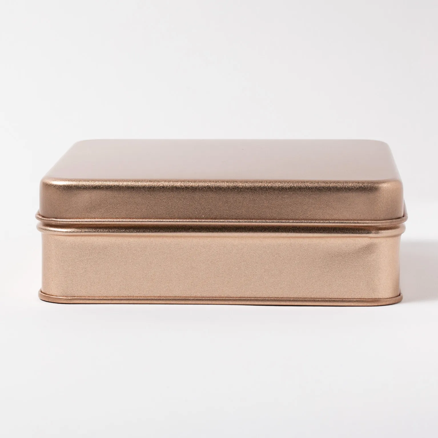 スクエア缶 ローズピンク 60