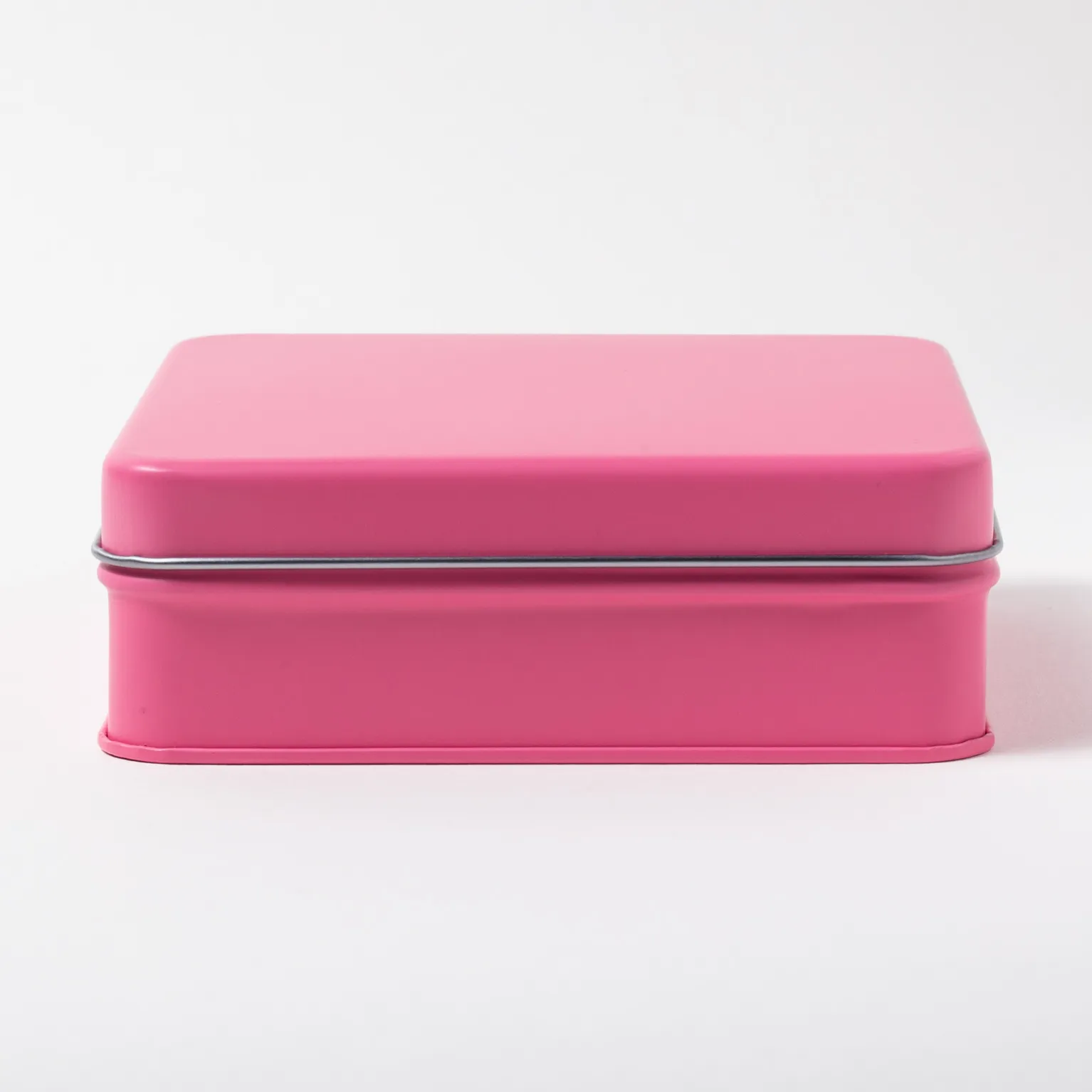 スクエア缶 チェリーピンク 60