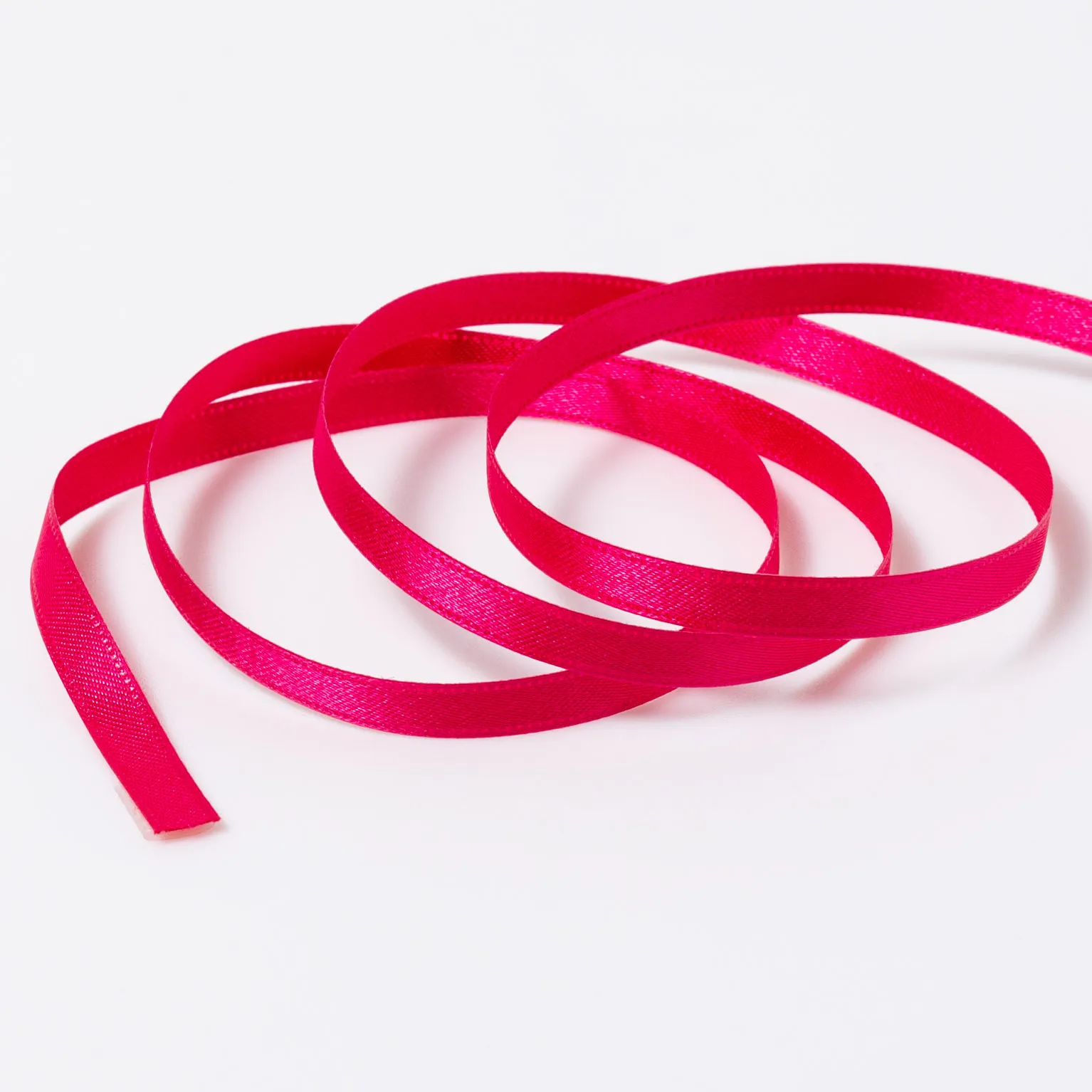 DSサテン(6mm) マゼンタ ＃4 1