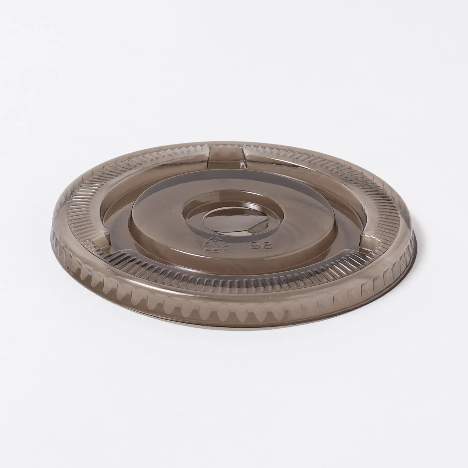 #4526016 A-PET平蓋 Nブラック 口径98 C穴付き 50