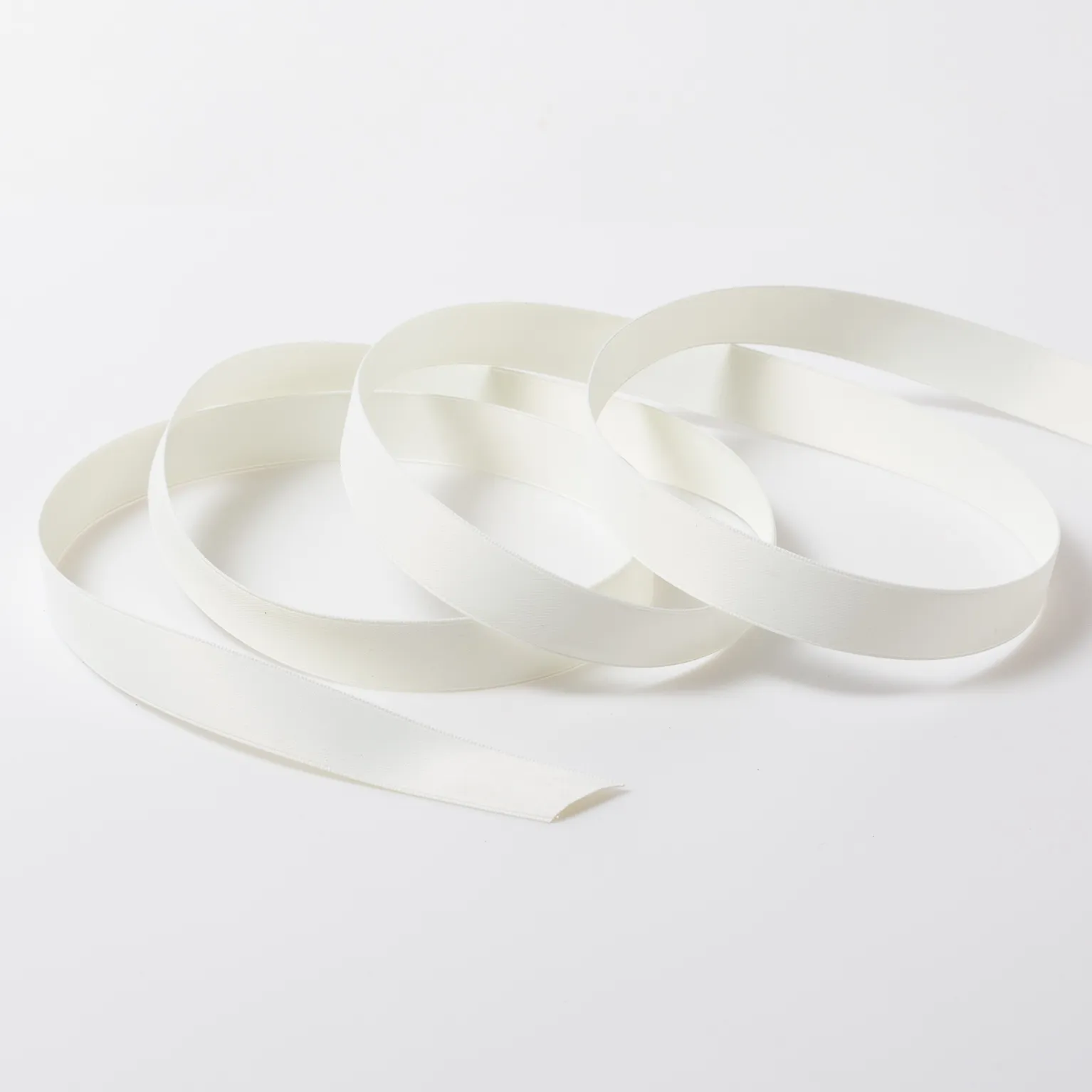 サテンプルミエ(13mm) ホワイト #1 1