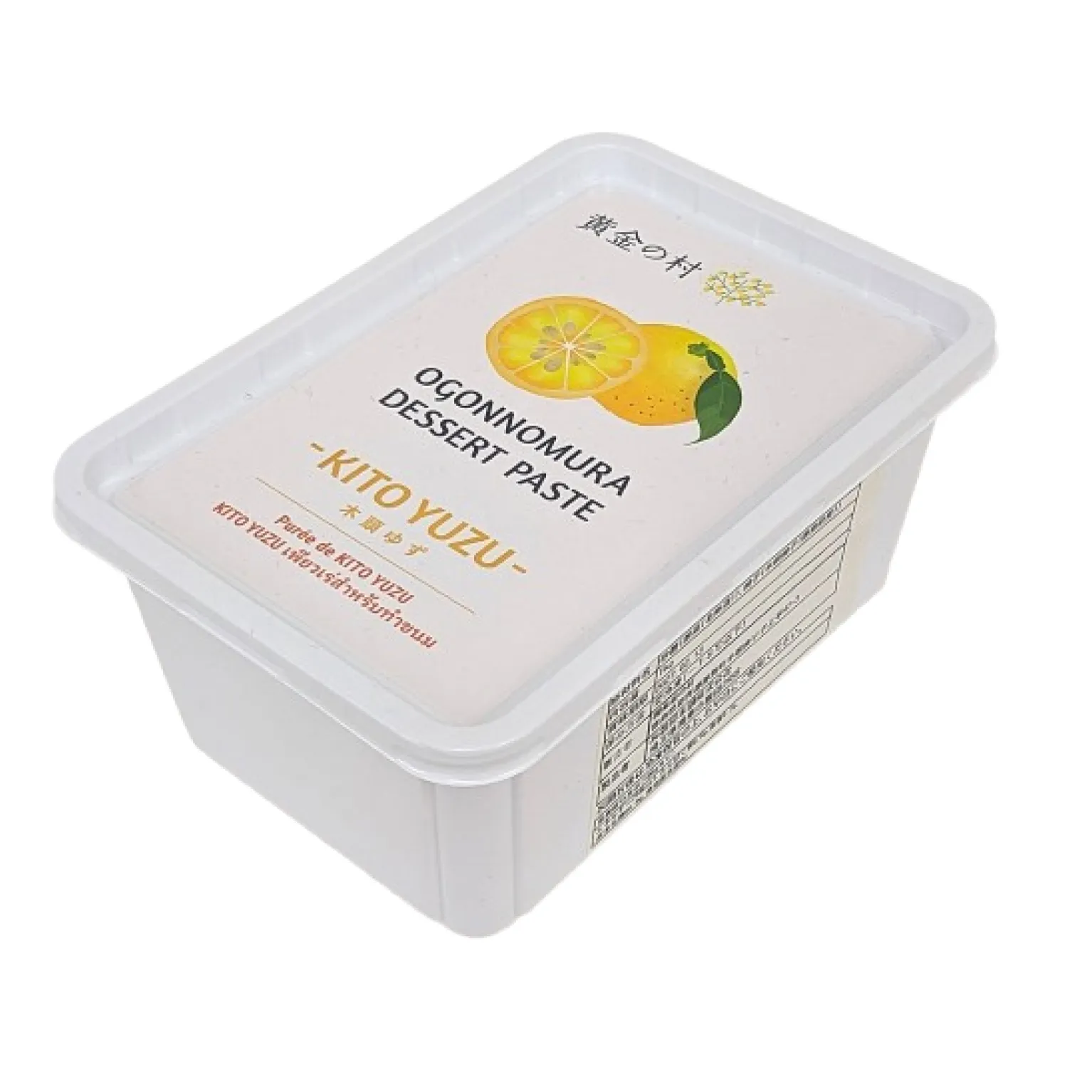 木頭柚子デザートペースト 1