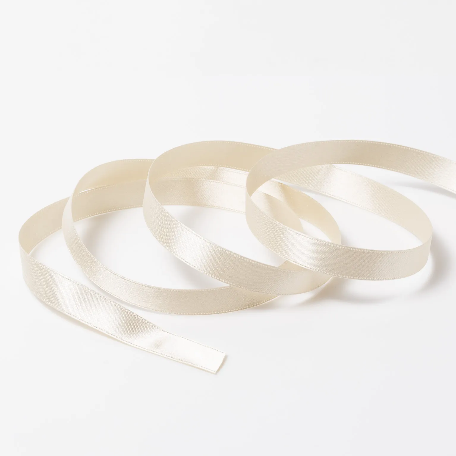 DSサテン(12mm) アイボリー #15 1