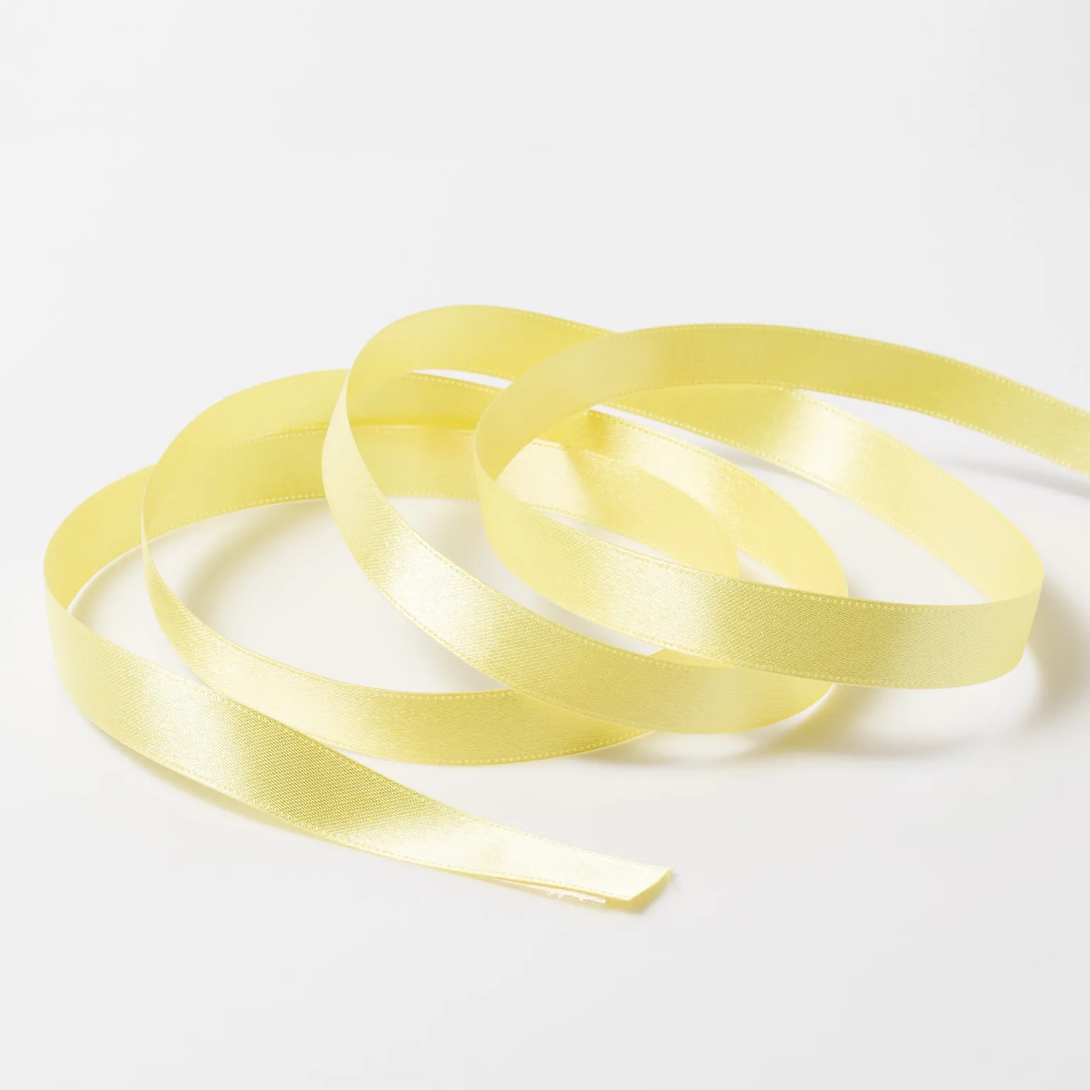 DSサテン(12mm) ライトイエロー #16 1