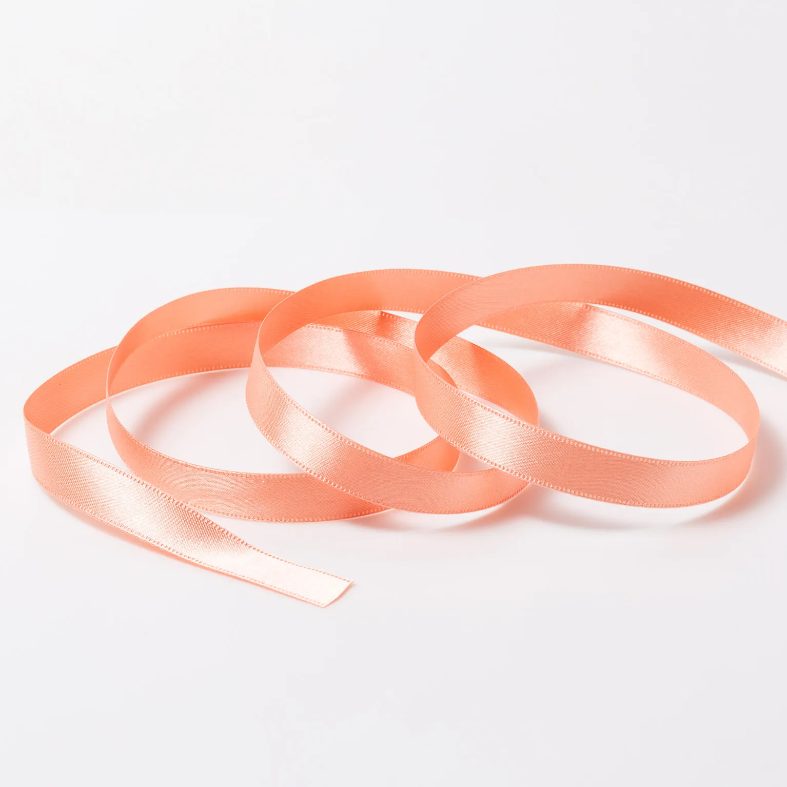 DSサテン(12mm) ピーチ #9 1