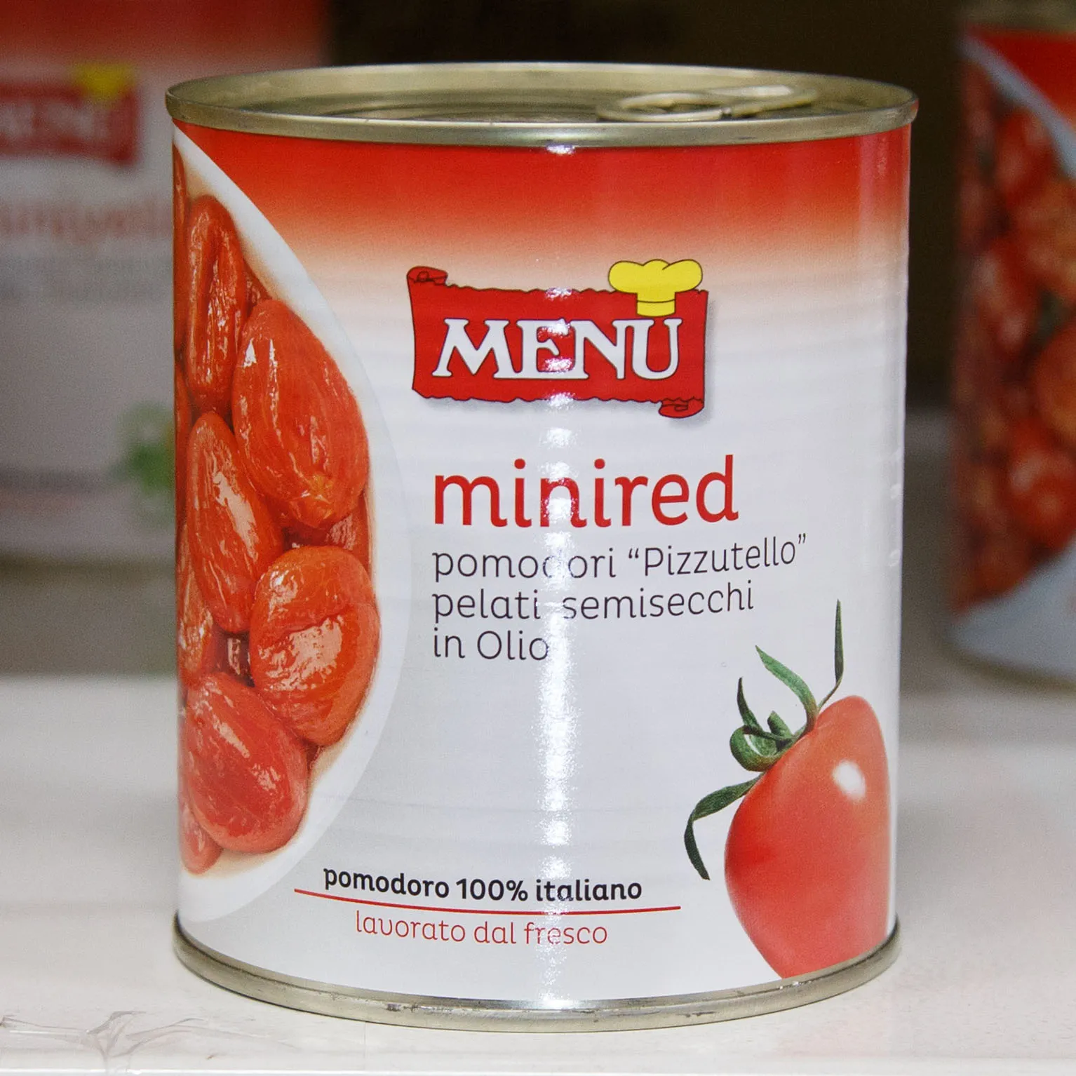 メニューミニレッド セミドライトマトオイル漬け 800