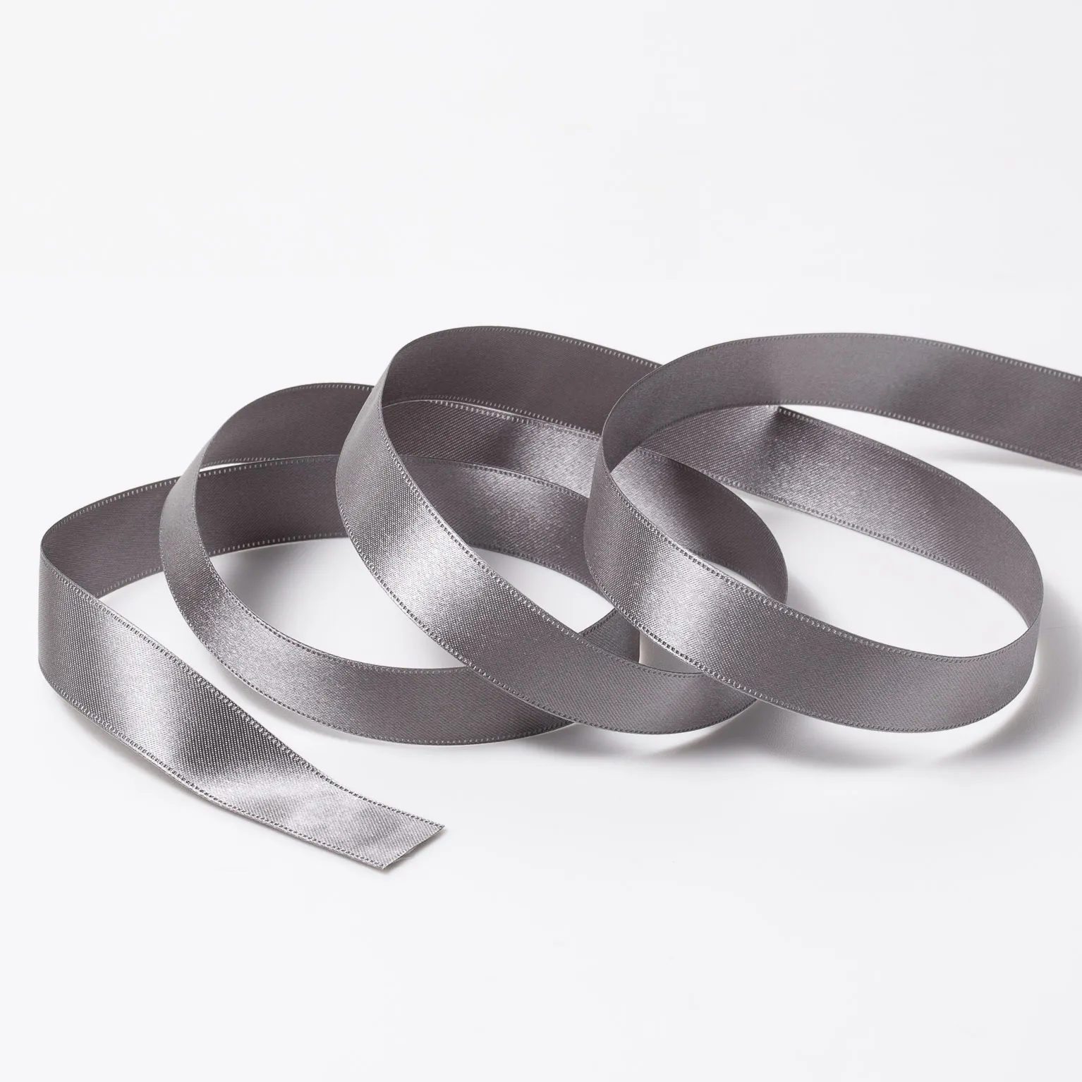 DSサテン(18mm) グレー #43 1