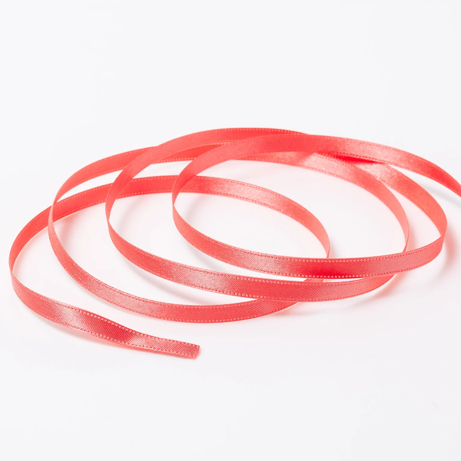 DSサテン(6mm) サーモンピンク #10 1