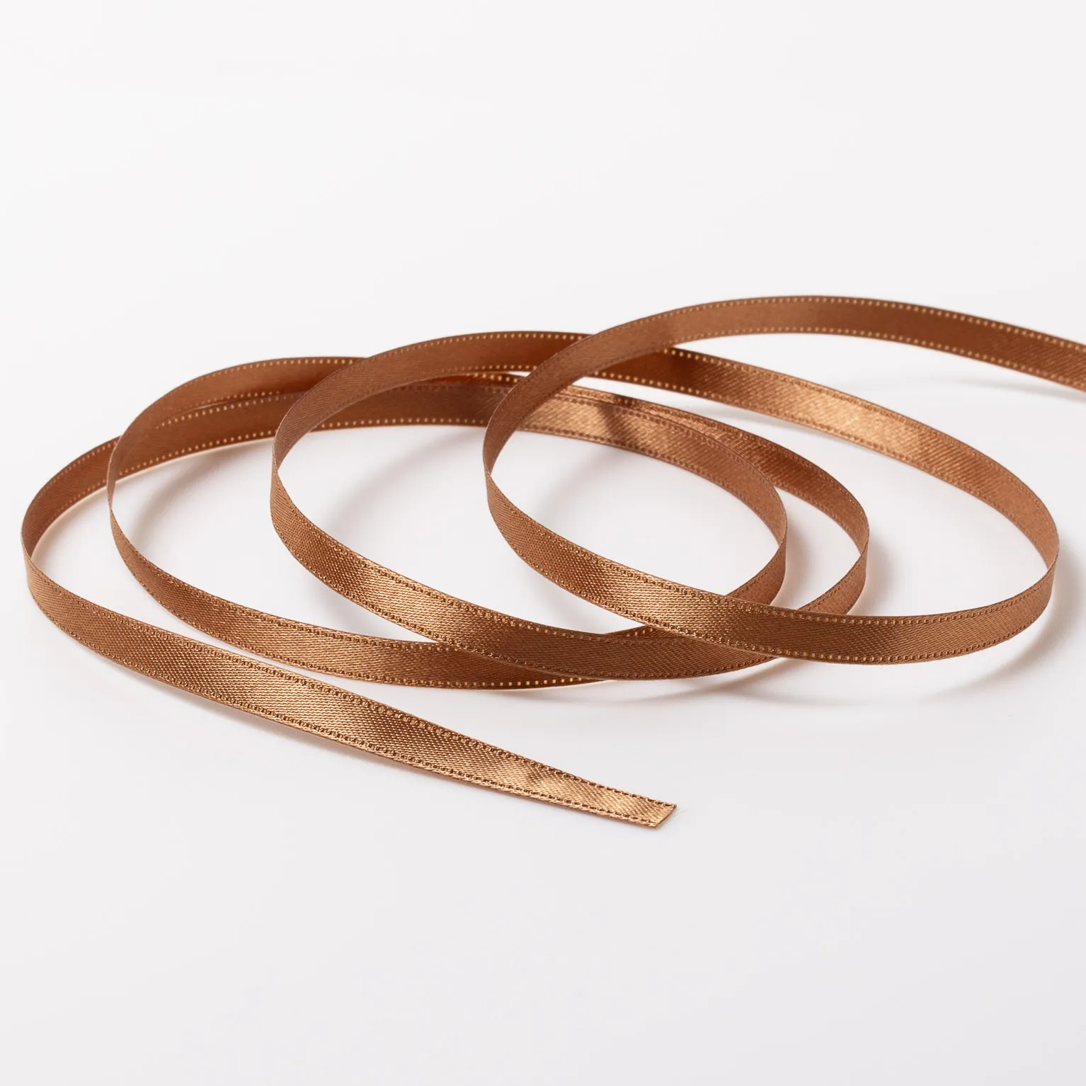 DSサテン(6mm) コッパーゴールド#244 1