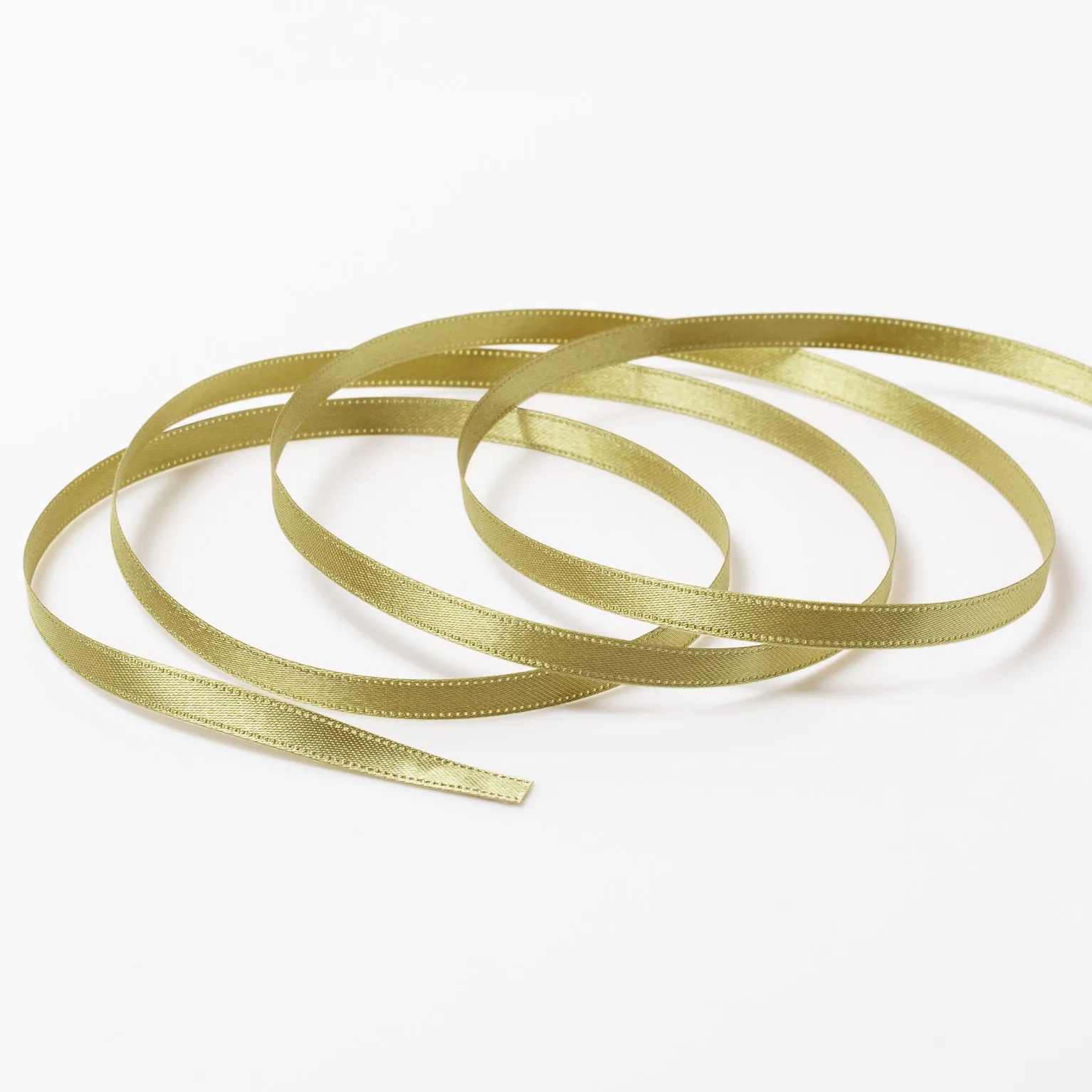 DSサテン(6mm) オリーブグレー#24 1