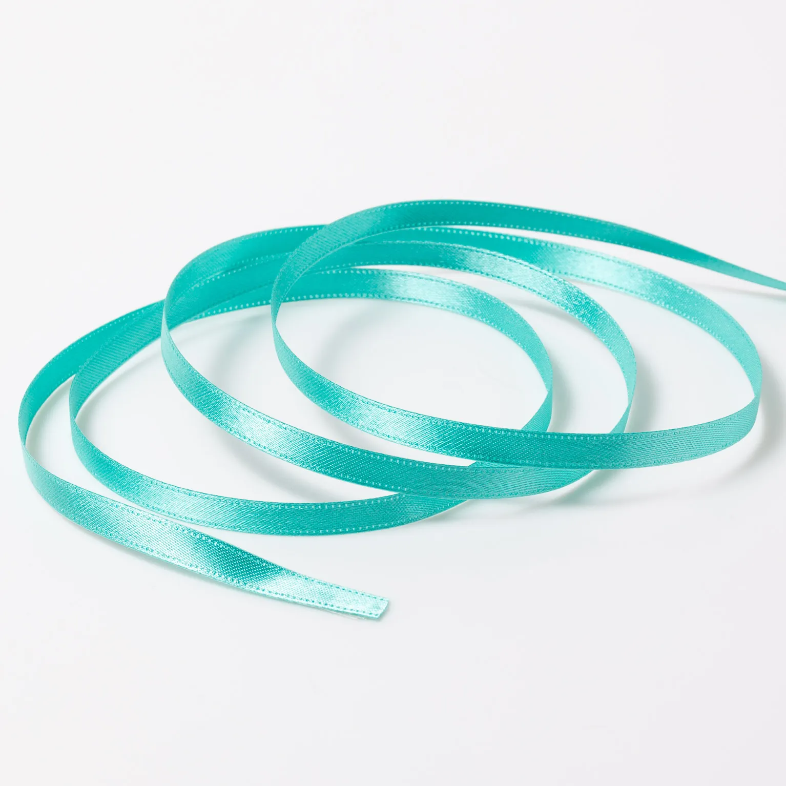 DSサテン(6mm) ターコイズ#32 1