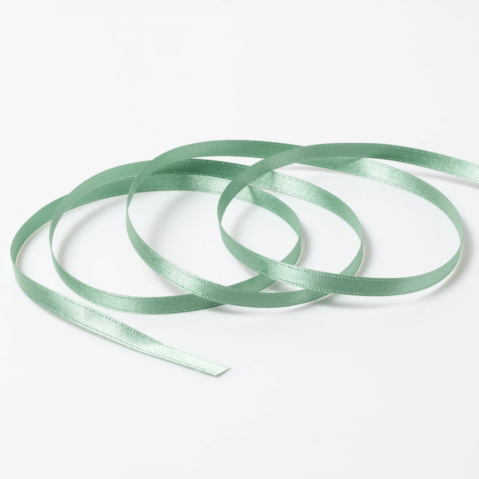 DSサテン(6mm) ミストグリーン#28 1