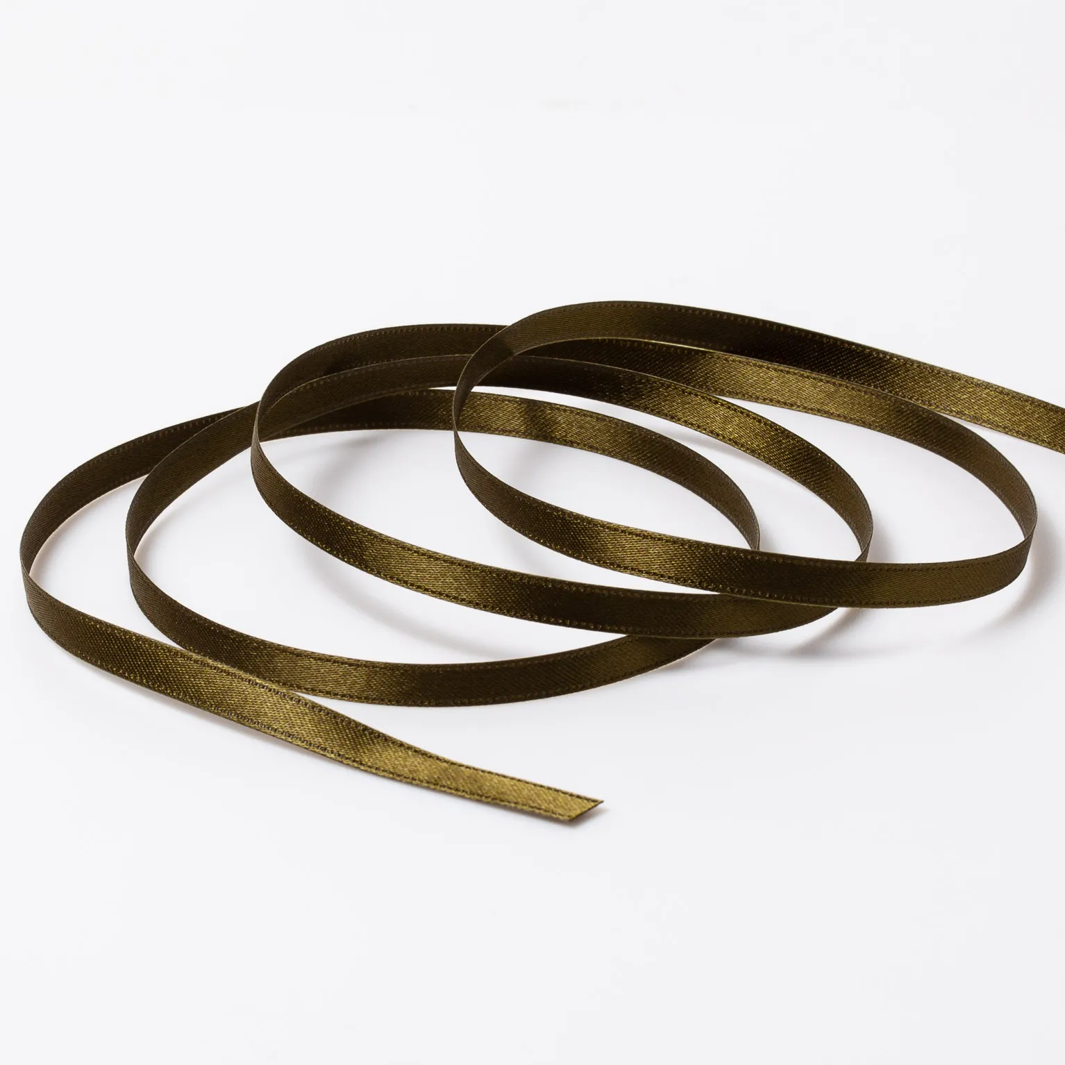 DSサテン(6mm) リーフグリーン#25 1