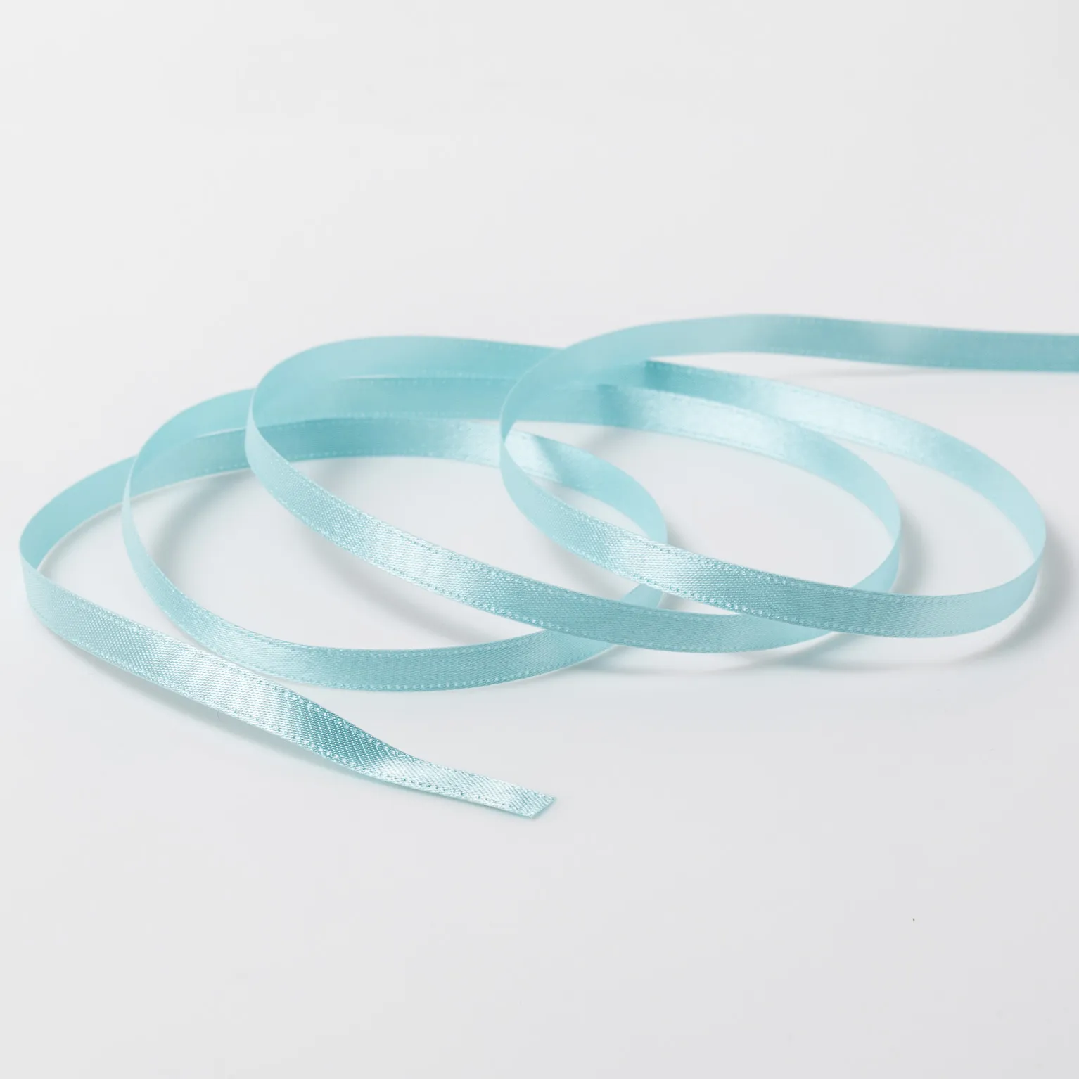 DSサテン(6mm) アクア#34 1